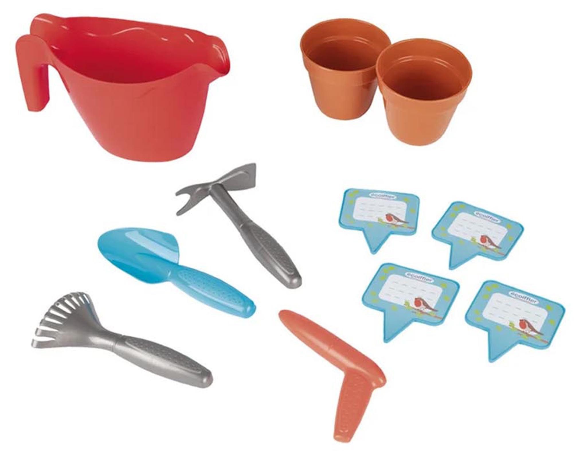 Ecoiffier Kinder-Gartenset Ecoiffier Garten-/Bau-Spielset Kinder Spiel
