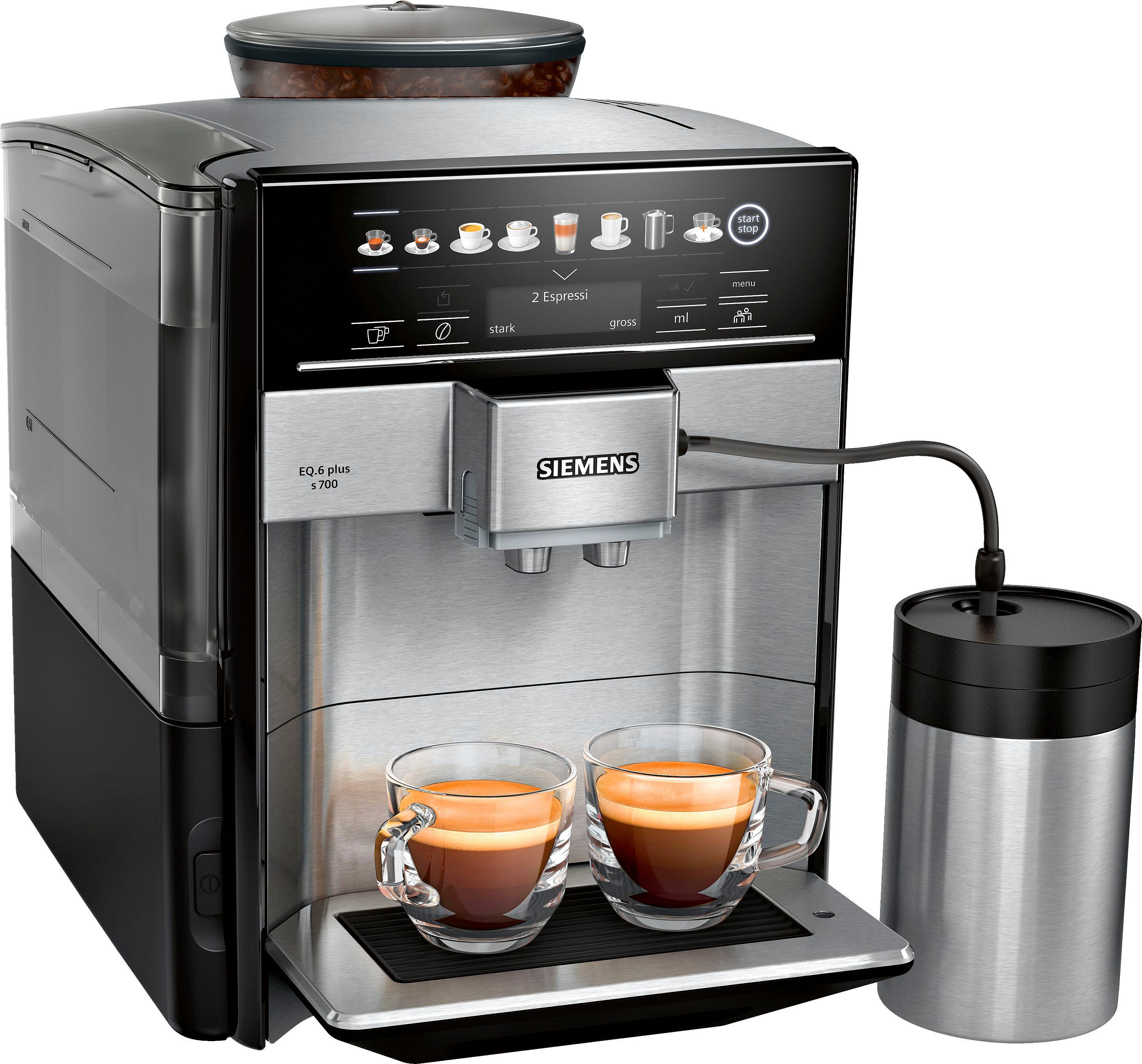 SIEMENS Kaffeevollautomat EQ6 plus s700 TE657M03DE,