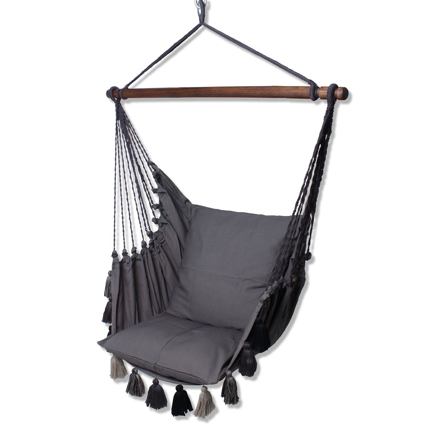 HOBEA-Germany Hängesessel Hängesessel Hängestuhl Deluxe mit