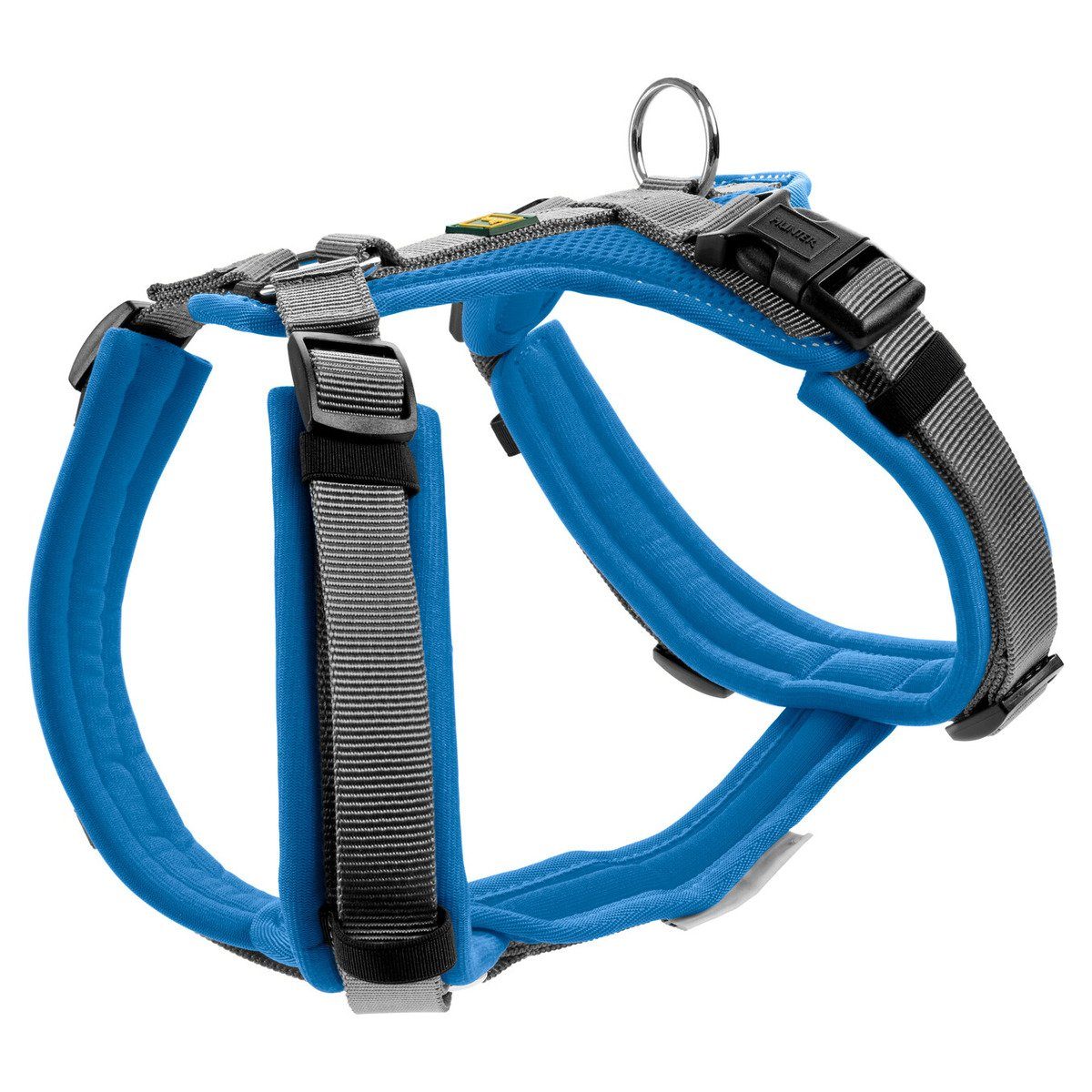 Hunter Tierbedarf Hunde-Geschirr Geschirr Maldon blau/grau