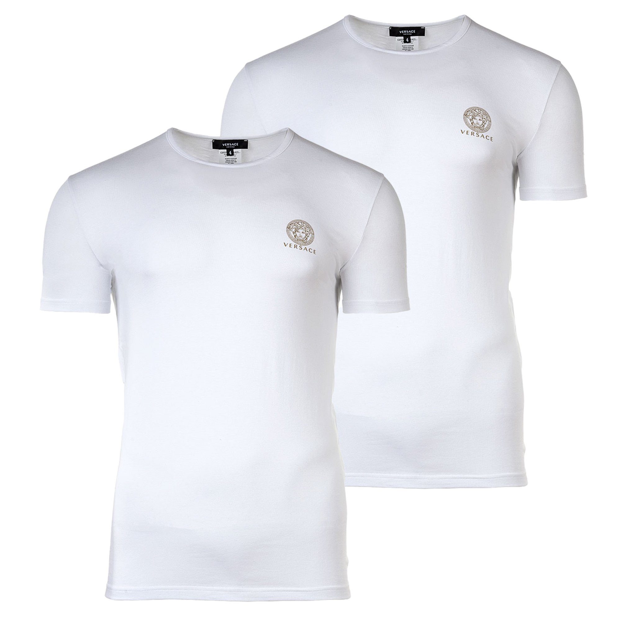Versace T-Shirt Herren T-Shirt 2er Pack
