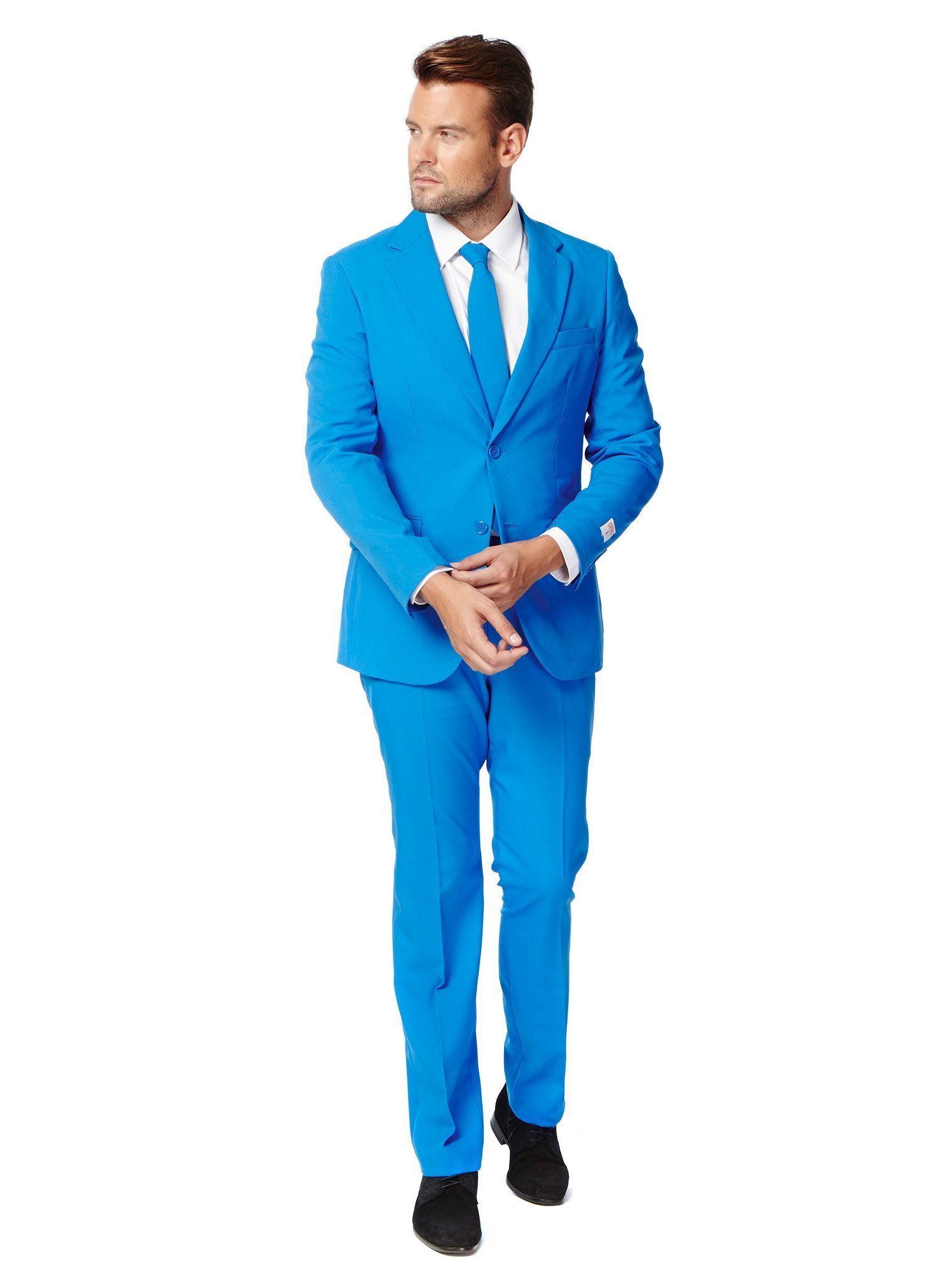 Opposuits Anzug Blue Steel Party Kostüm