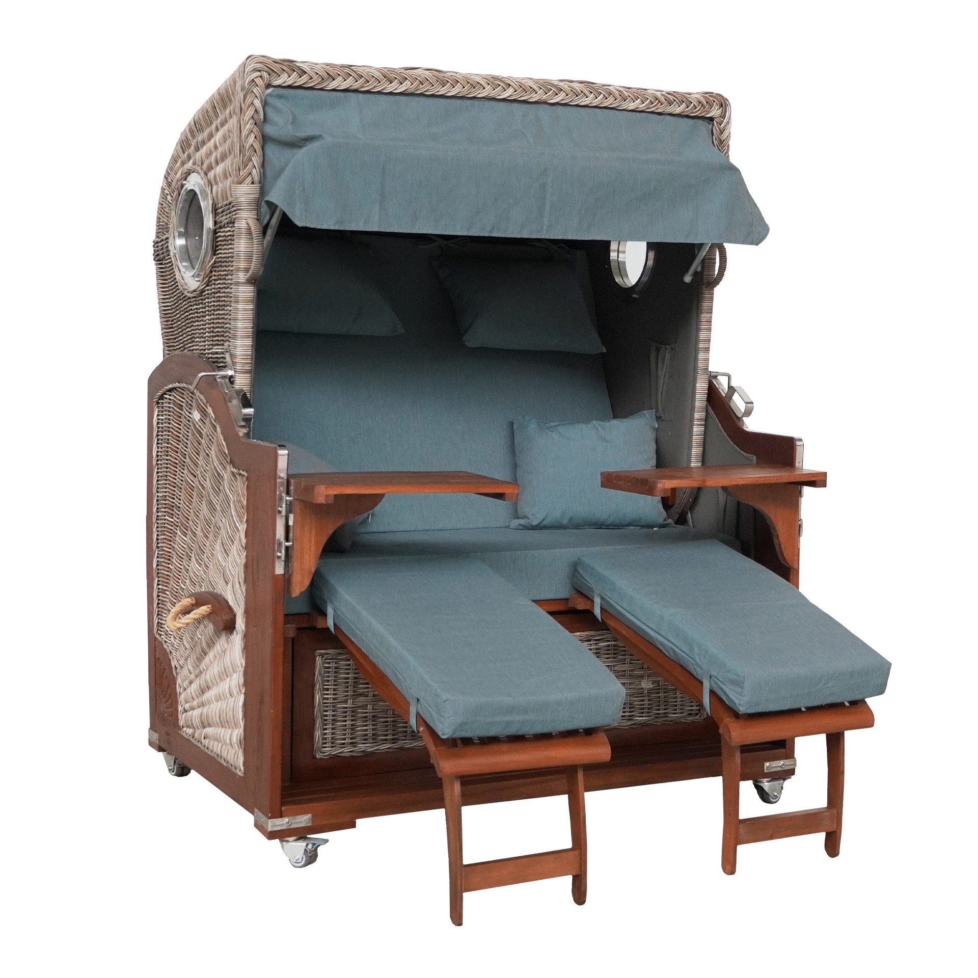 WebaVita Strandkorb Webavita Strandkorb Bali Teak