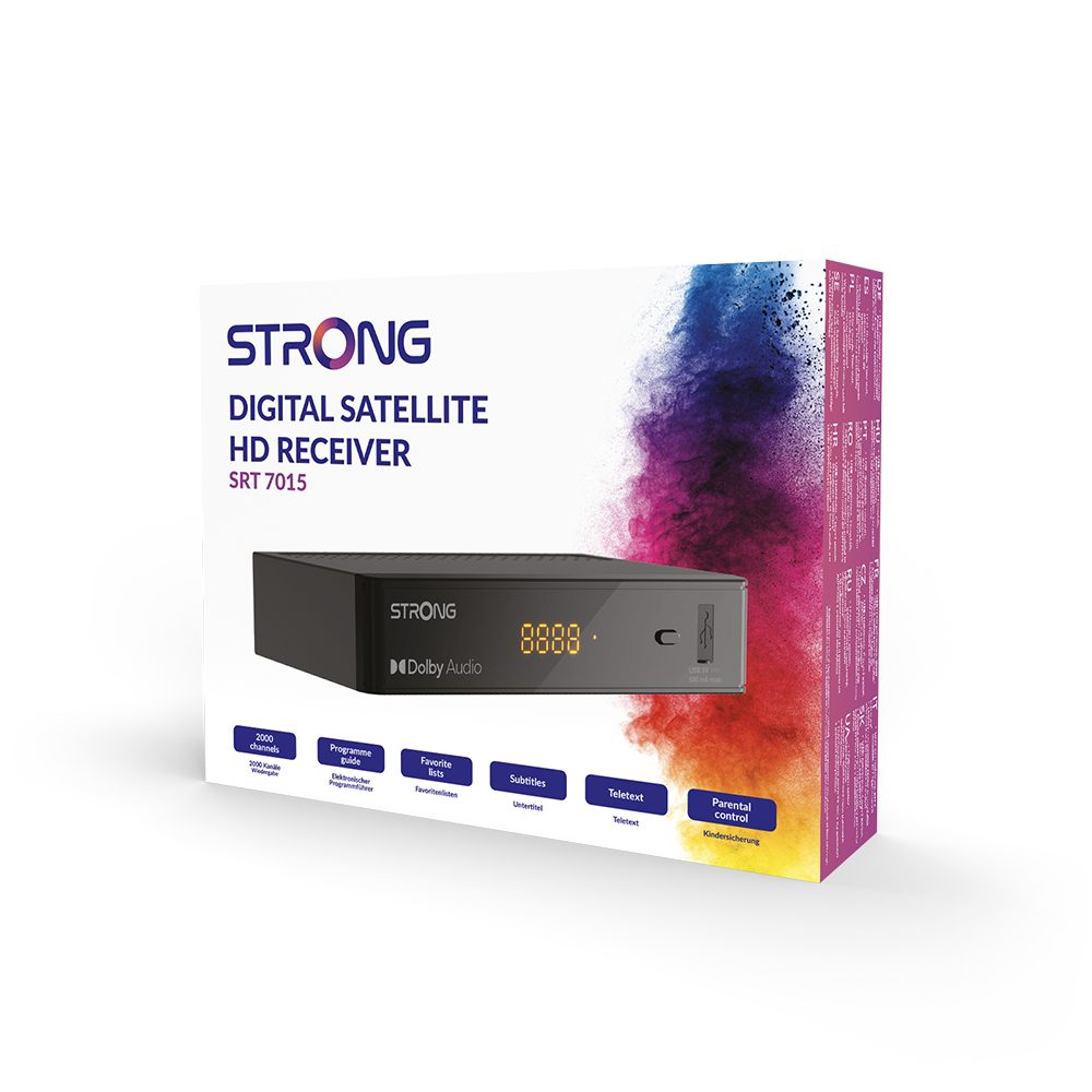 Strong SRT 7015 SAT-Receiver (Hervorragende Audio-