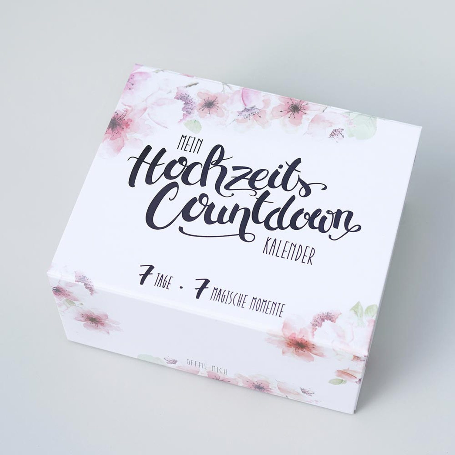 melovely Countdown Kalender Hochzeits-Countdown-Kalender, Geschenk für