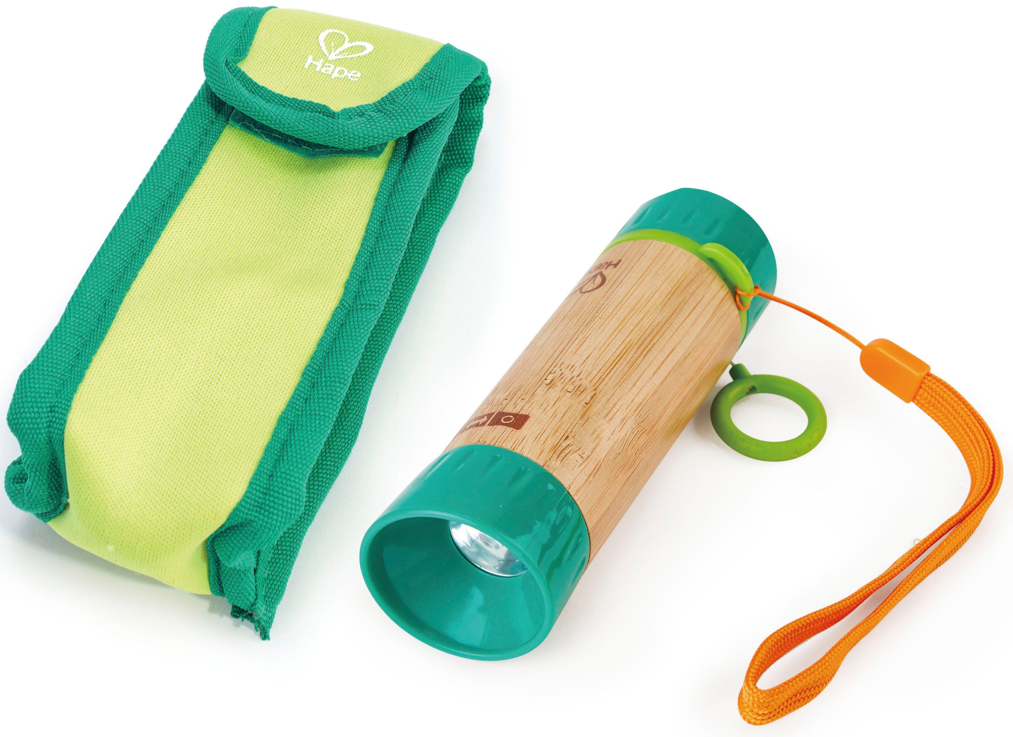 Hape Taschenlampe Natur Fun, Hand-Taschenlampe, für