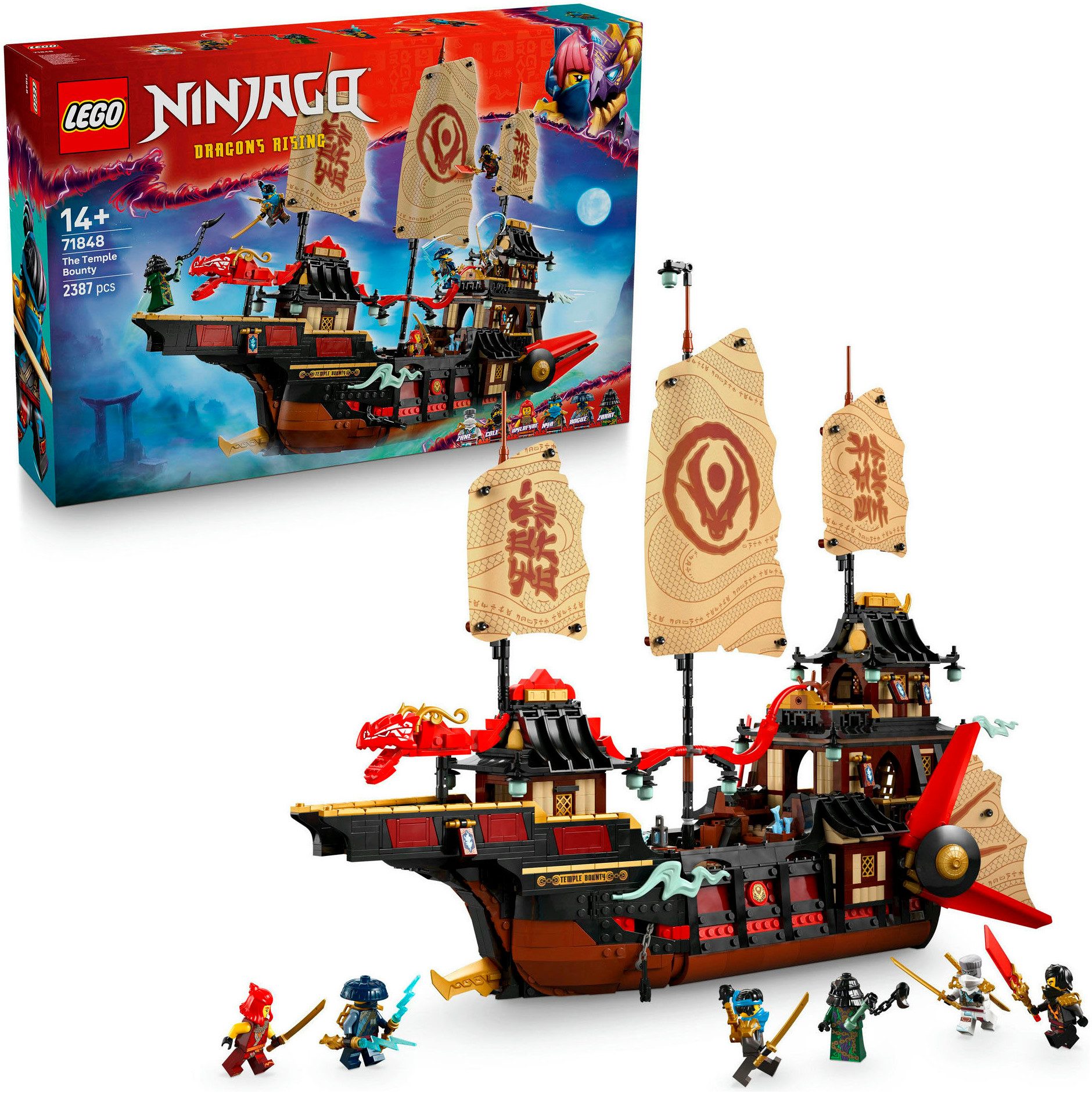 LEGO® Der Tempel-Flugsegler (71848), LEGO Ninjago