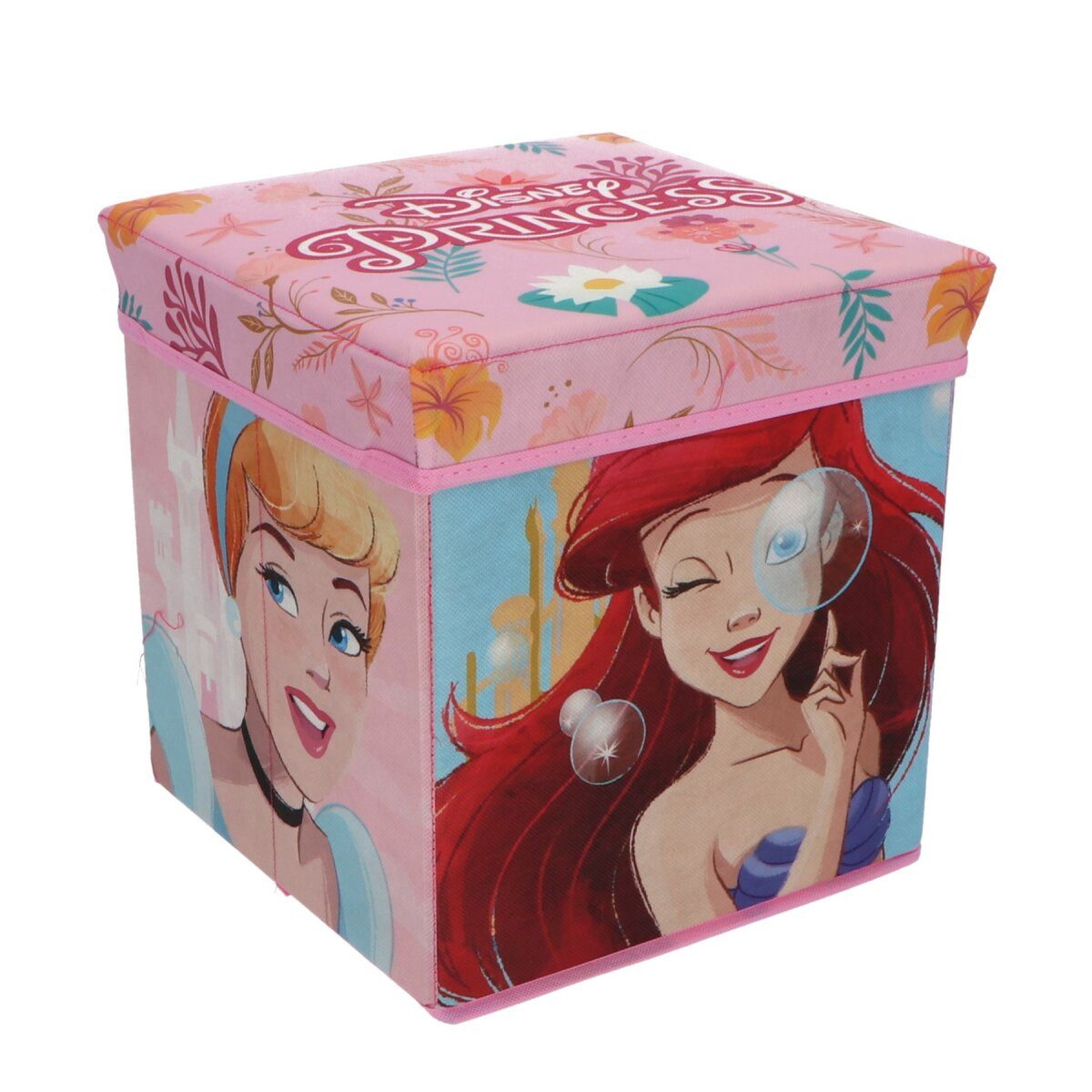 Disney Aufbewahrungsbox Disney Princess Sitzbox 30x30x30