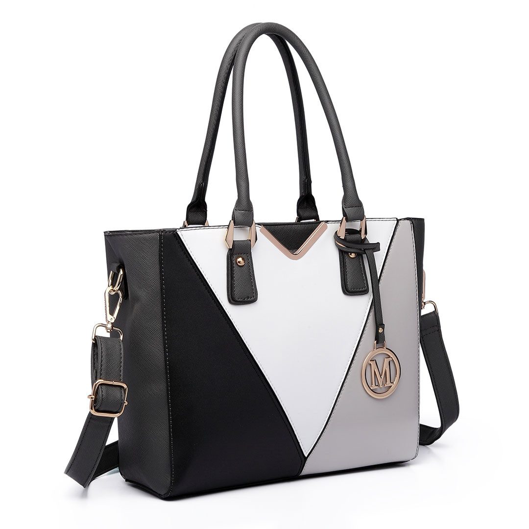 Miss Lulu Handtasche Handtasche Damen V-förmig