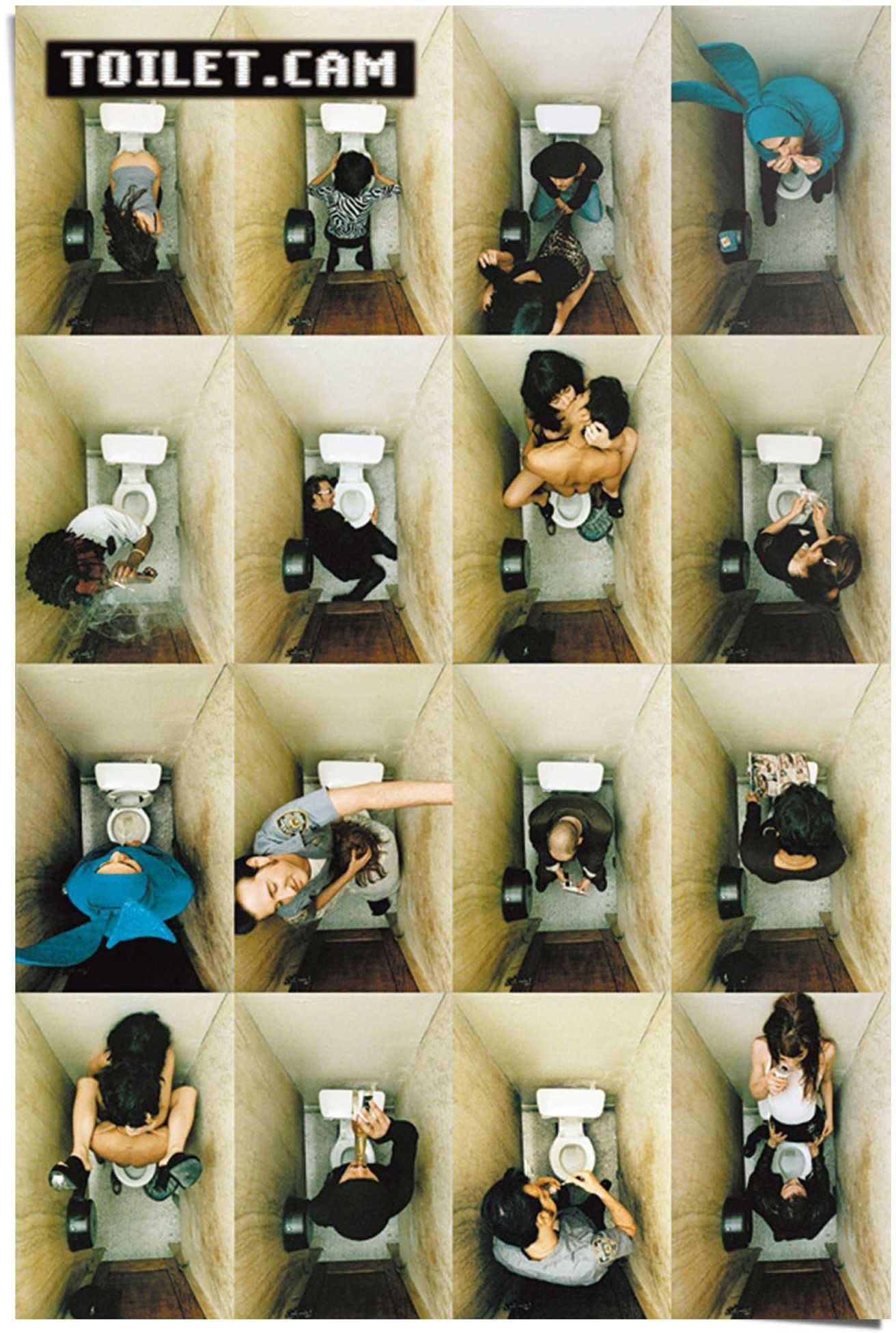 Reinders! Poster Poster Toilet.Cam 2 family,