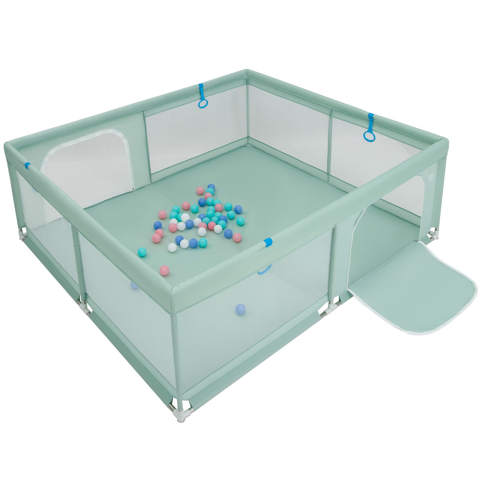 COSTWAY Laufstall Baby Laufgitter, 200 x