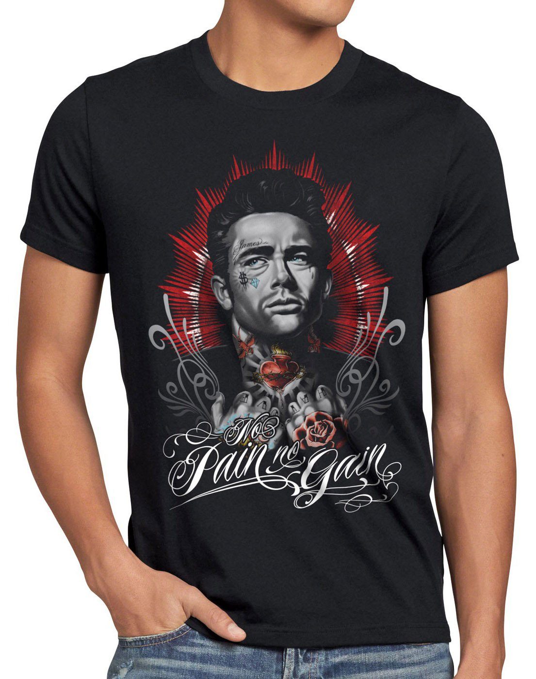 style3 T-Shirt Dean James Tattoo tattoo