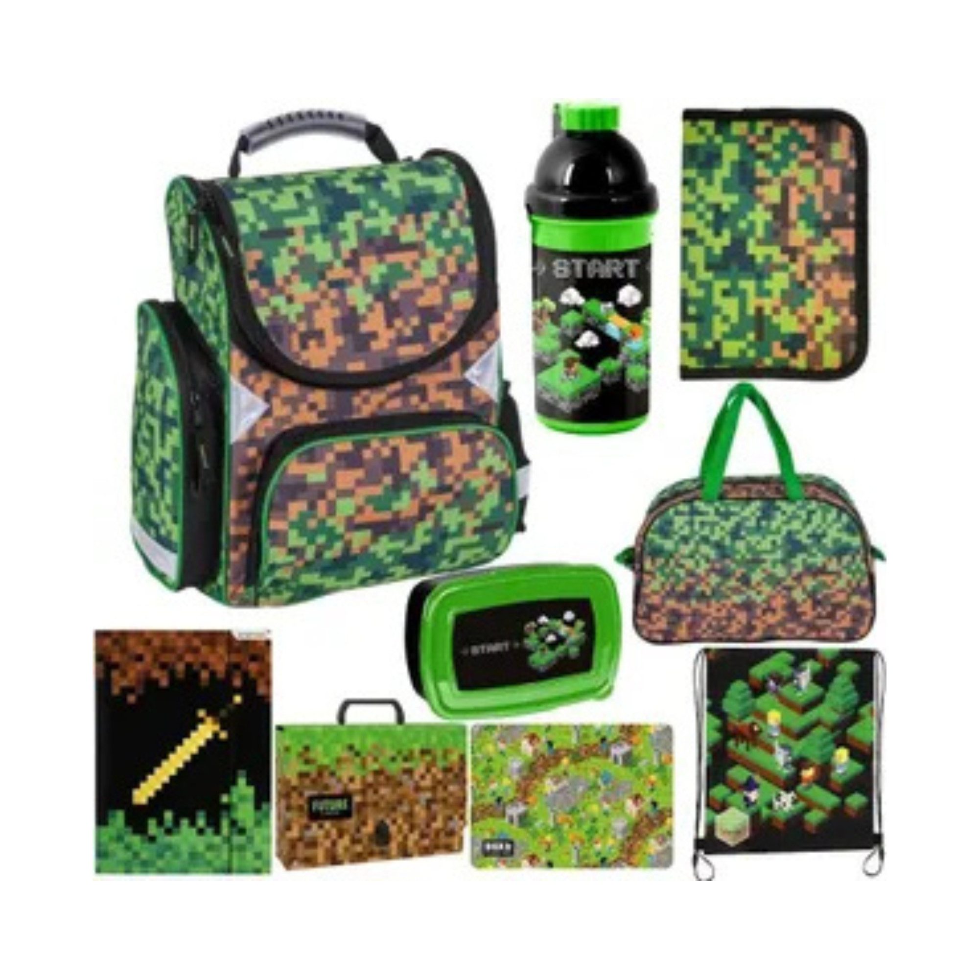 GOLDKIDS Schulranzen Set XXL 9er Schulranzen