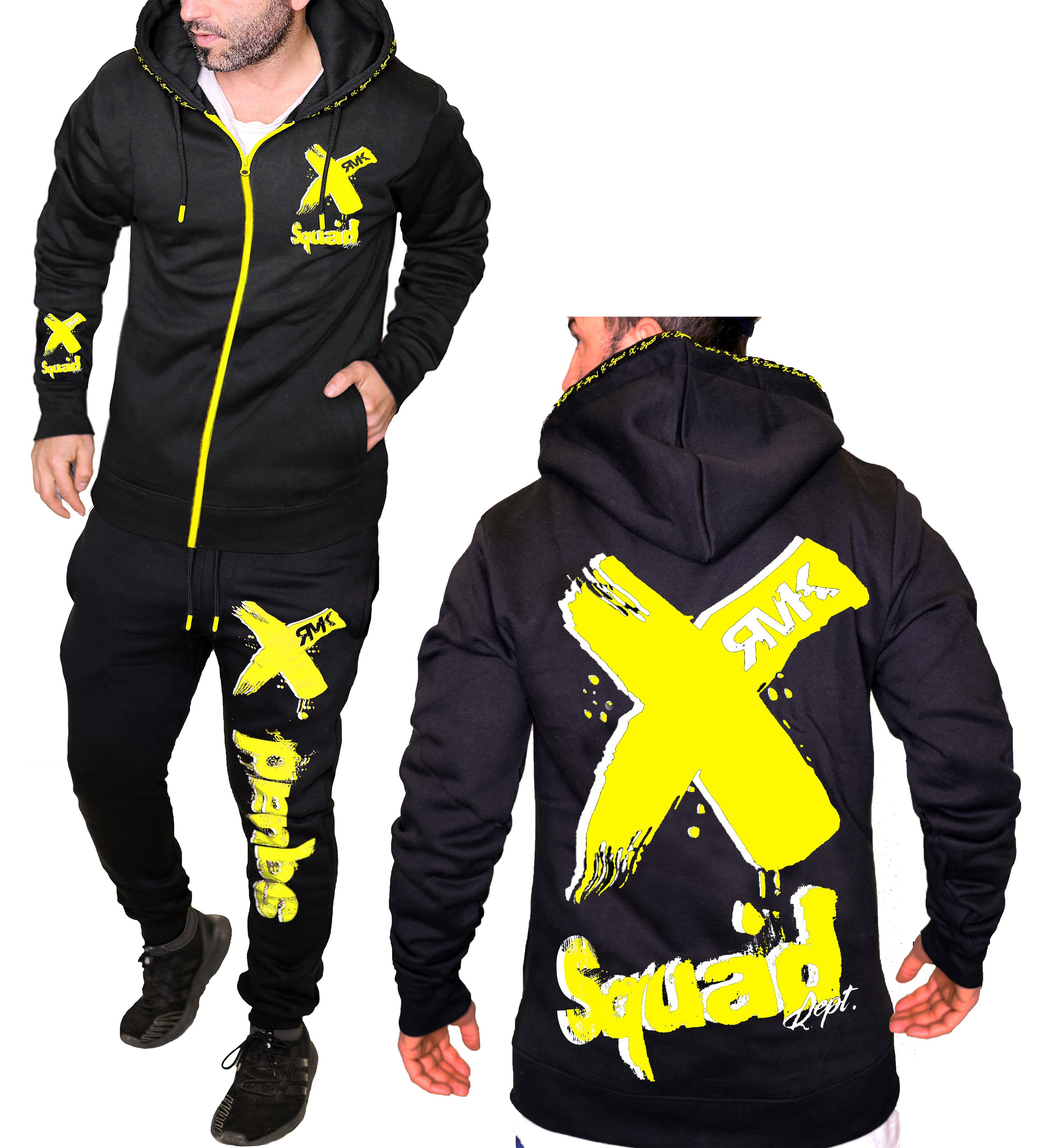 RMK Jogginganzug Herren Sportanzug Trainingsanzug Jacke