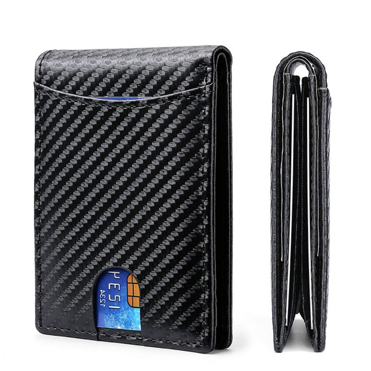 LOFTY Geldbörse Herren Geldbörse, Herren Brieftasche,