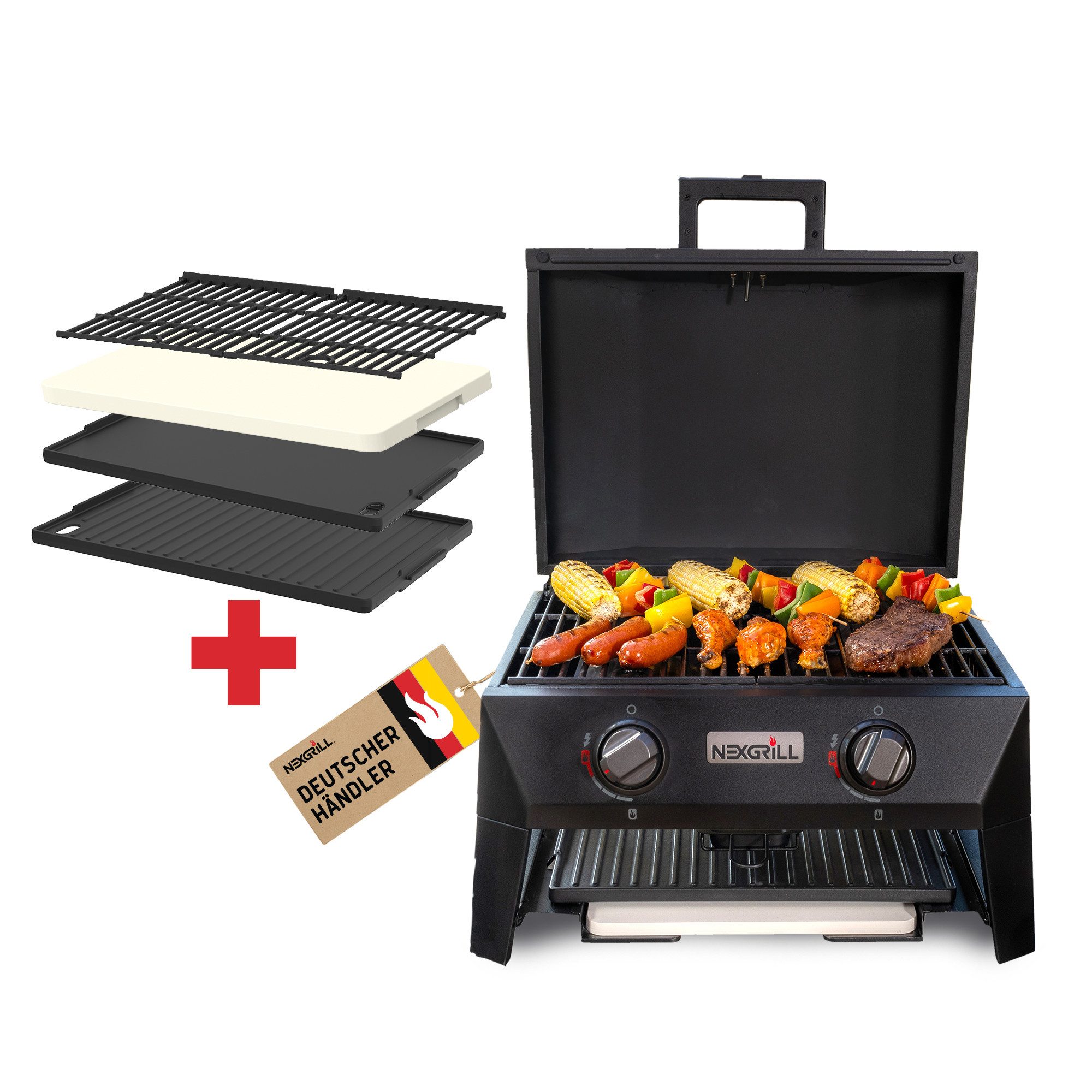 nexgrill Gasgrill Fortress x4 4-in-1 Gasgrill
