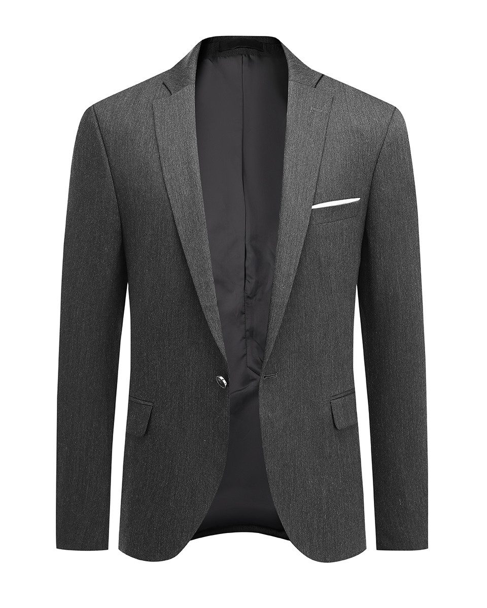 Allthemen Sakko Herren Anzugjacke im Slim