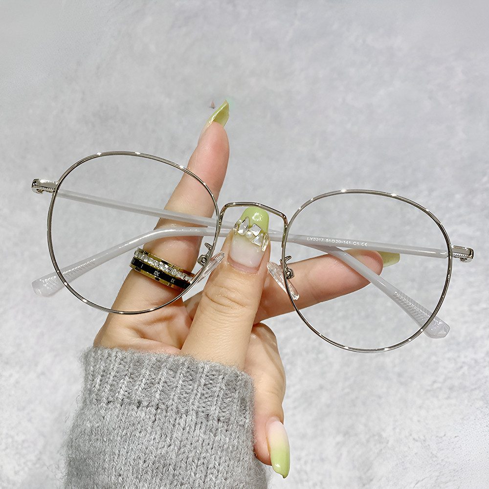 PACIEA Lesebrille Damen Schmal Metall Anti