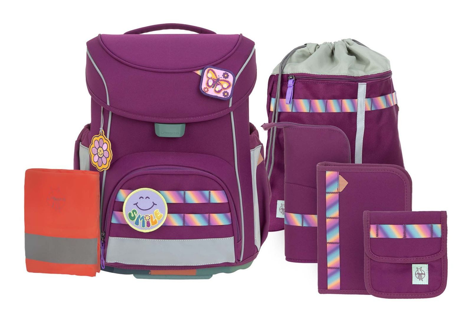 LÄSSIG Schulranzen School Set Slim 7-teilig