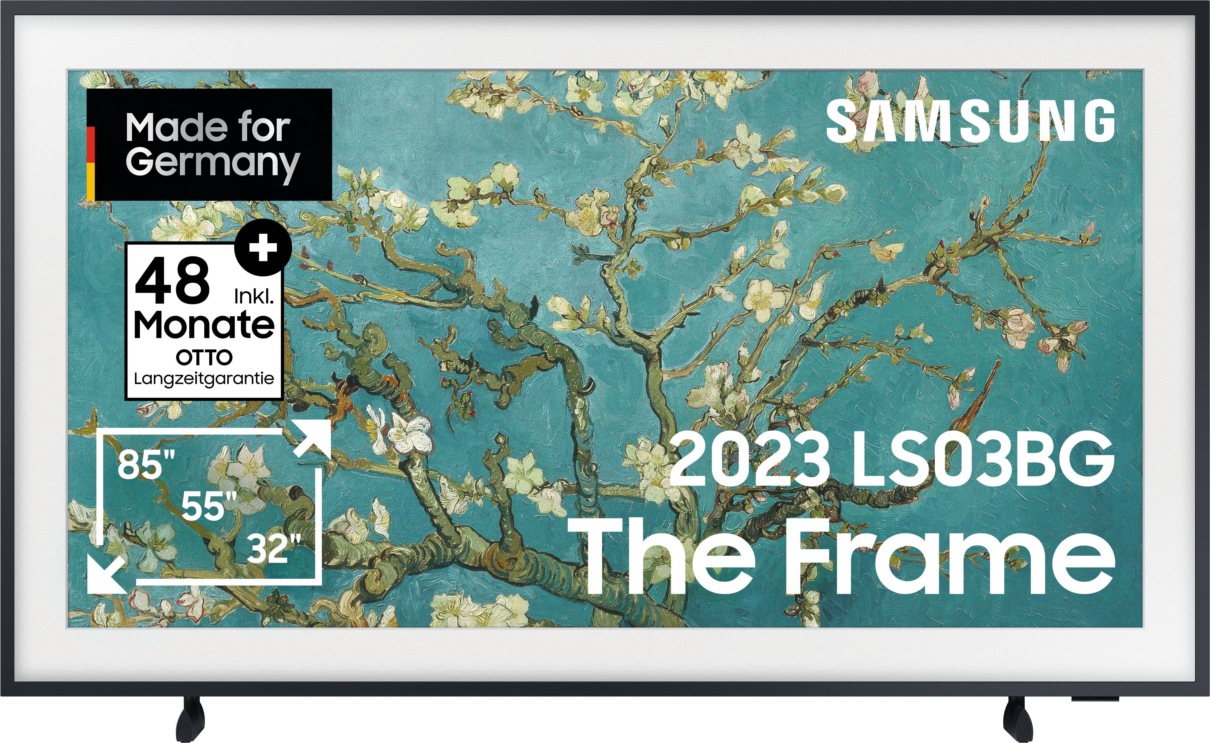 Samsung GQ43LS03BGU LED-Fernseher (108 cm/43 Zoll,
