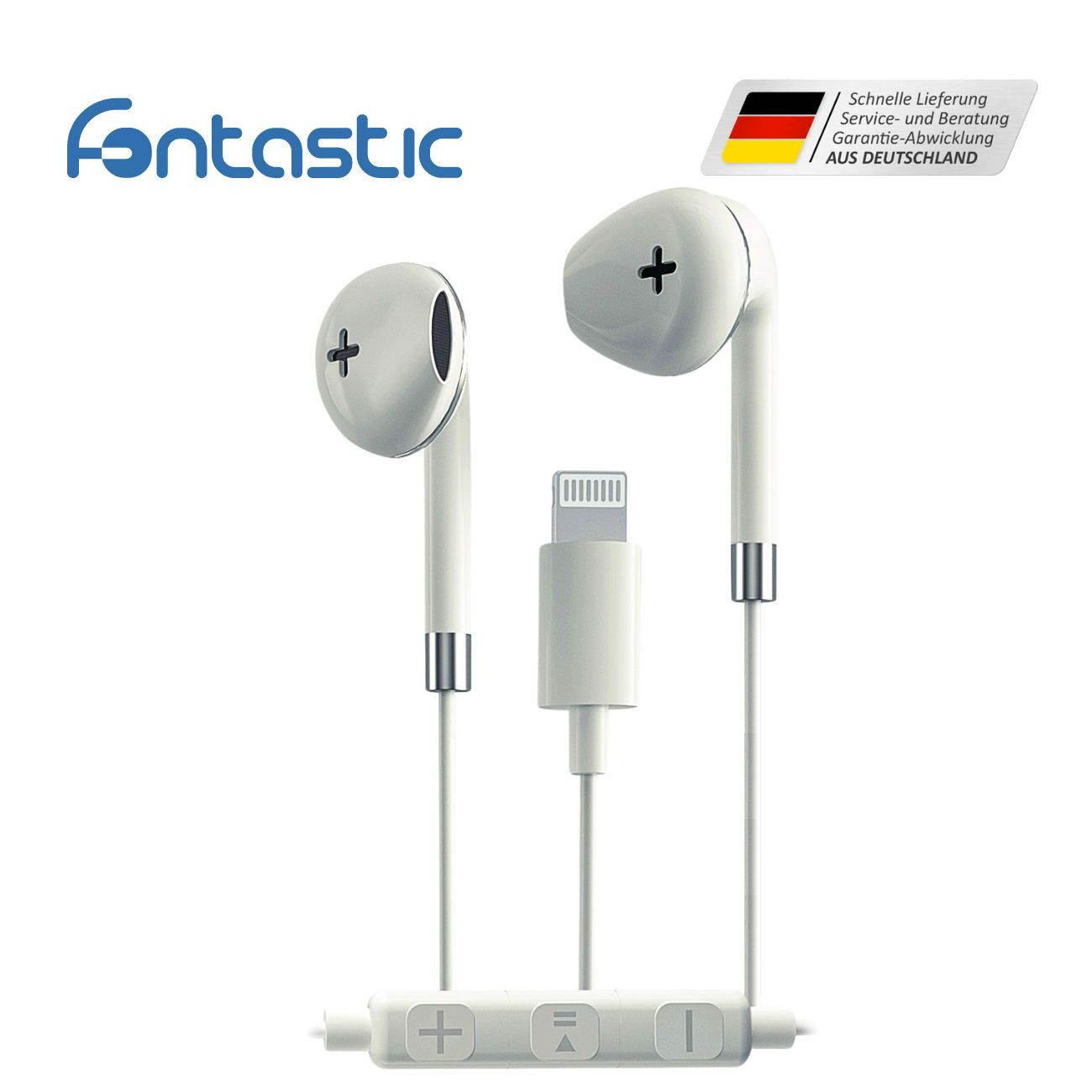 fontastic Lightning Kopfhörer AP01 In-Ear-Kopfhörer
