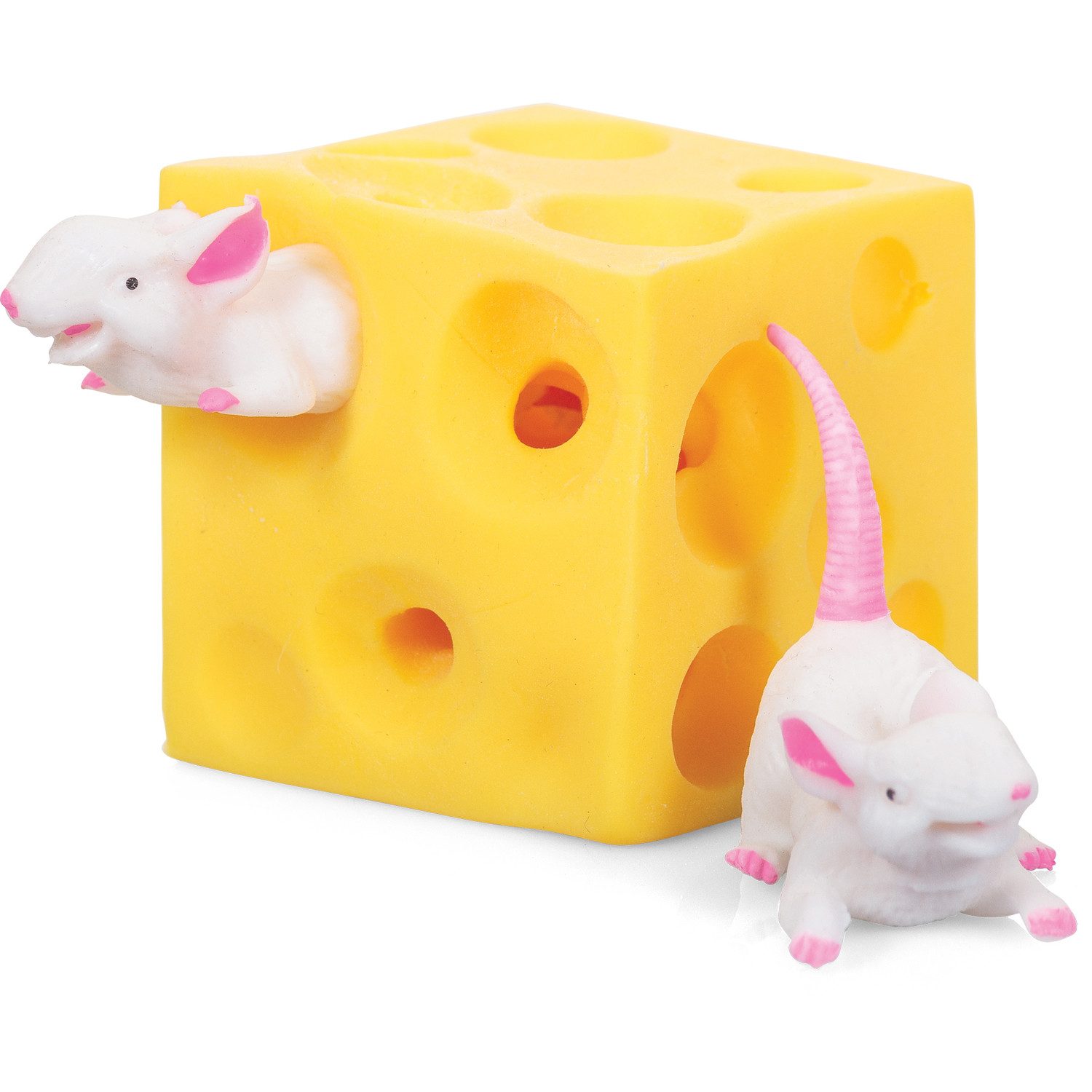 TOBAR Spielball Mäuse und Käse Stressball