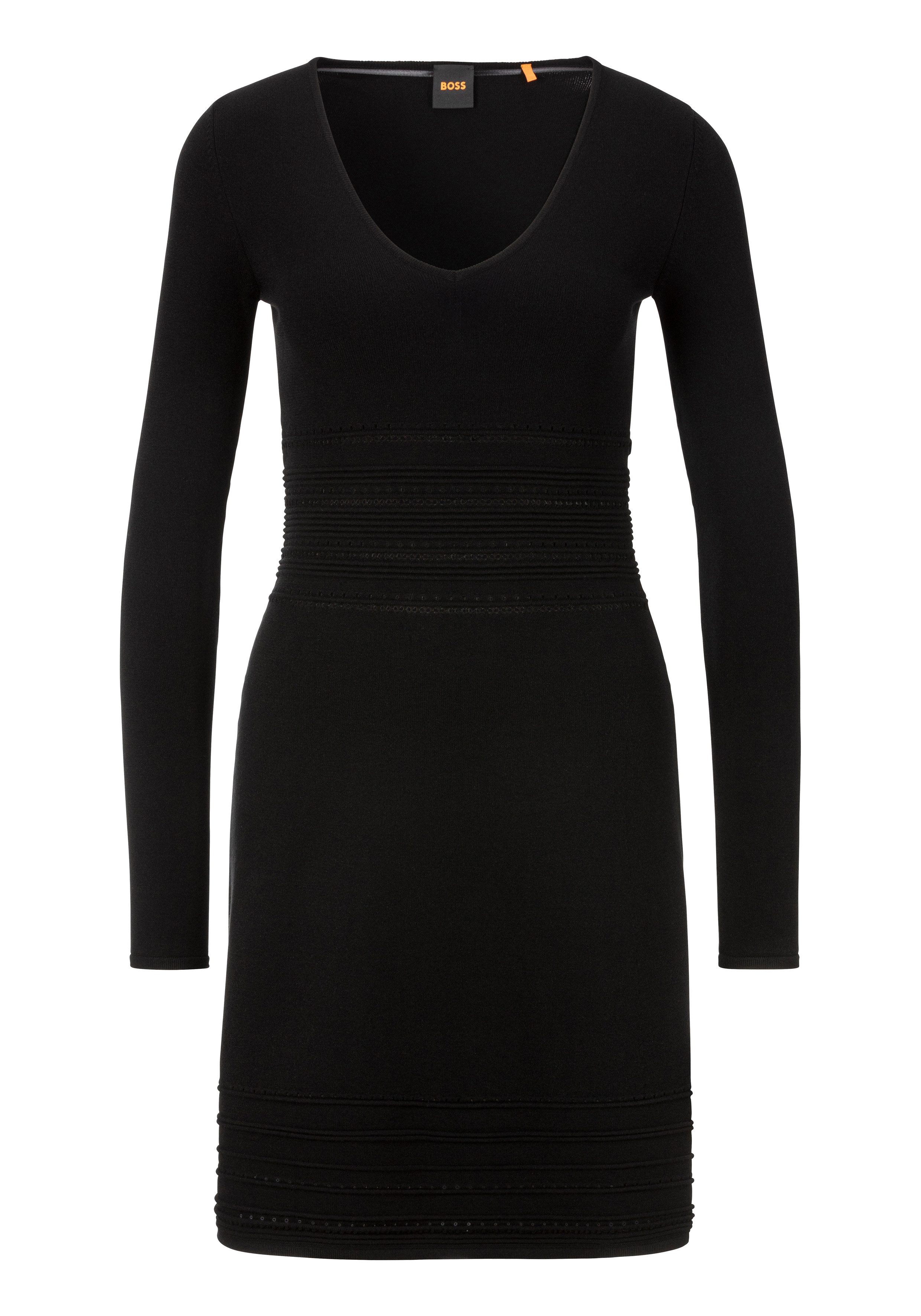 BOSS ORANGE Strickkleid Fudino Premium Damenmode