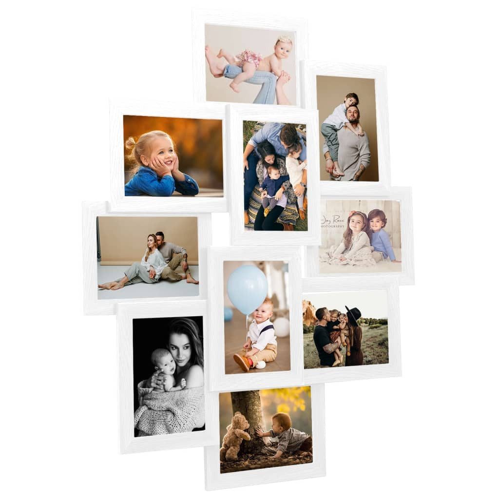 vidaXL Bilderrahmen Collage Bilderrahmen für 10x(13x18