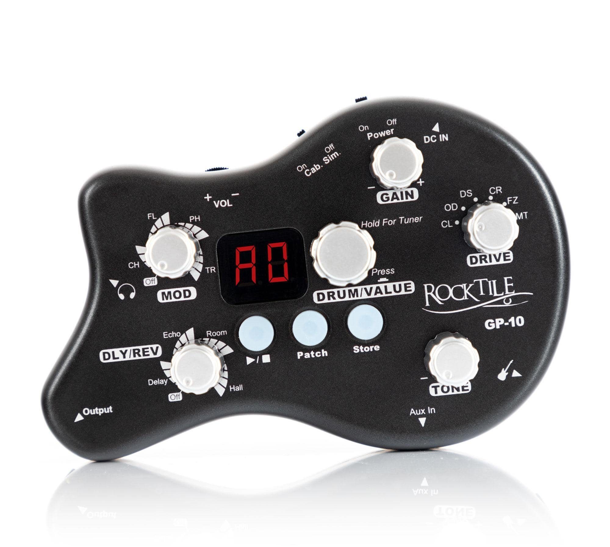 Rocktile GP-10 Gitarren Multieffekt Gerät -