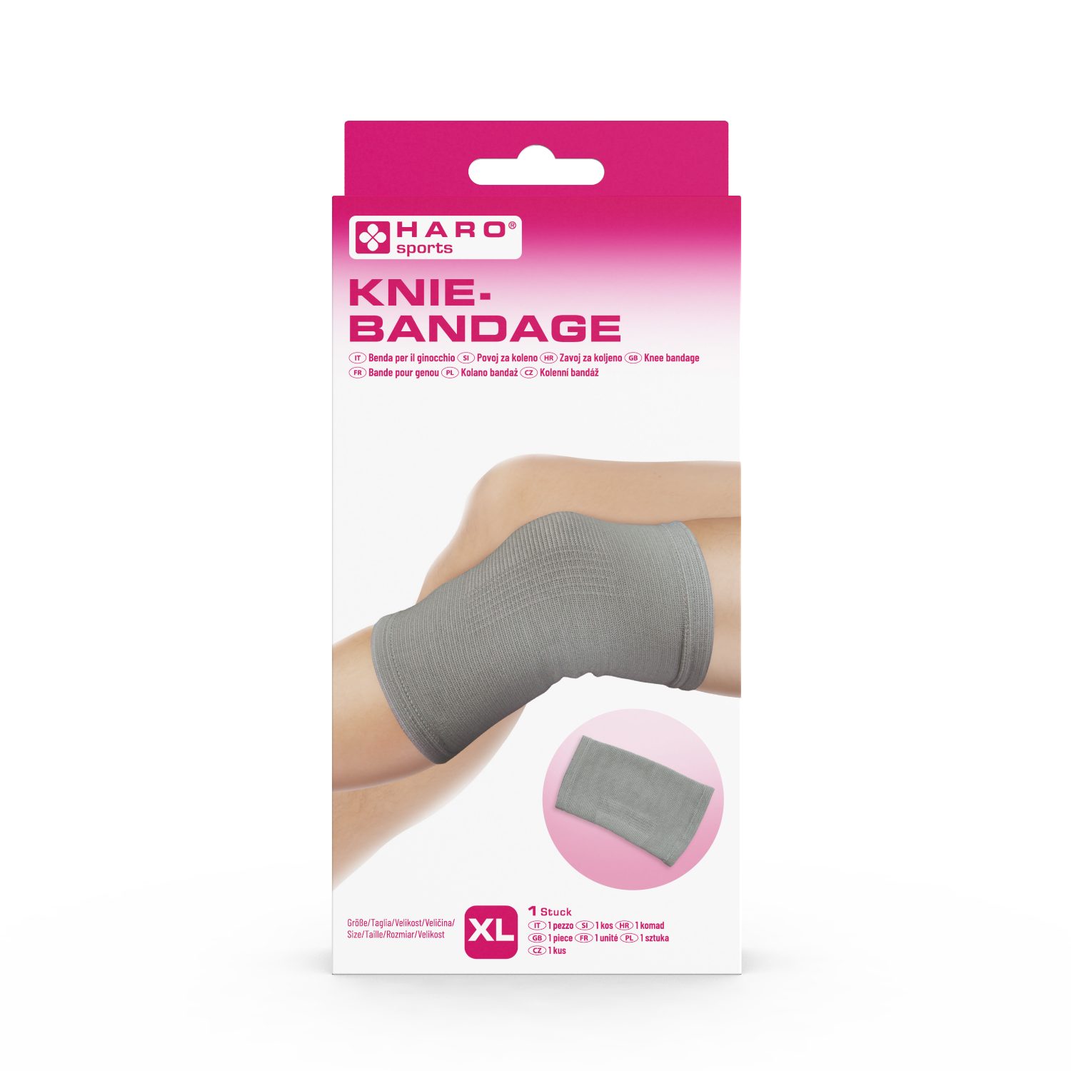 HARO-MC Kniebandage Haro sports Knie-Bandage für
