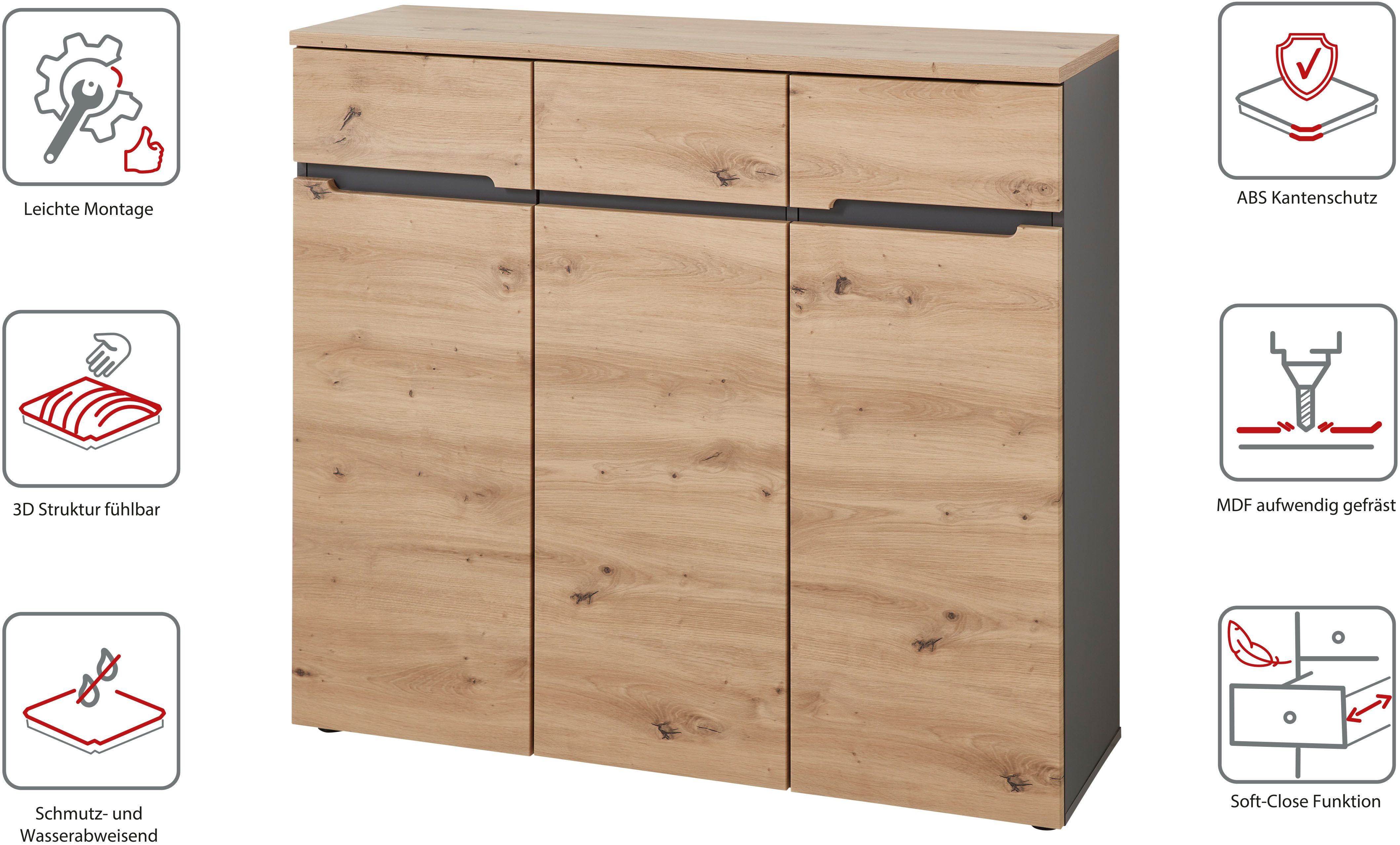 Innostyle Schuhschrank MEMPHIS, TOPSELLER! (Schuhschrank, Schuhregal,