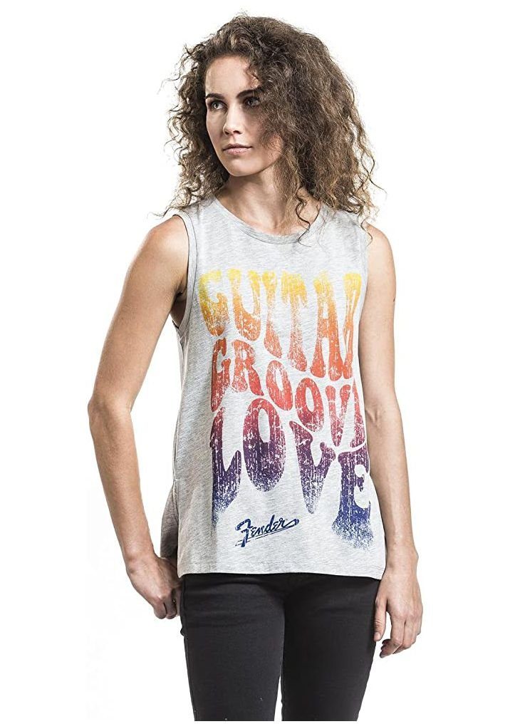 Fender Tanktop Fender Guitar Groove Love