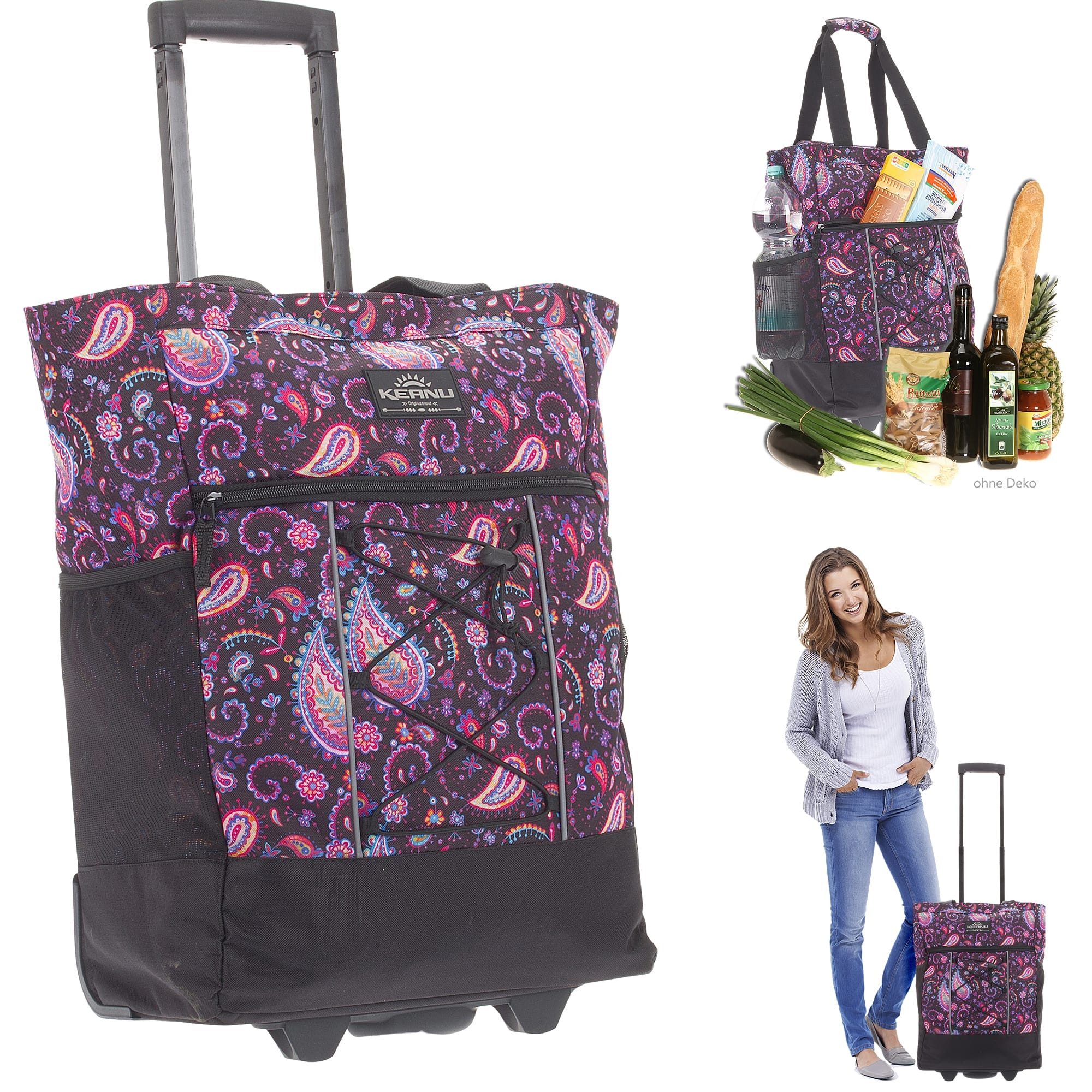 Keanu Bags Einkaufstrolley Shopping Trolley Einkaugfsroller