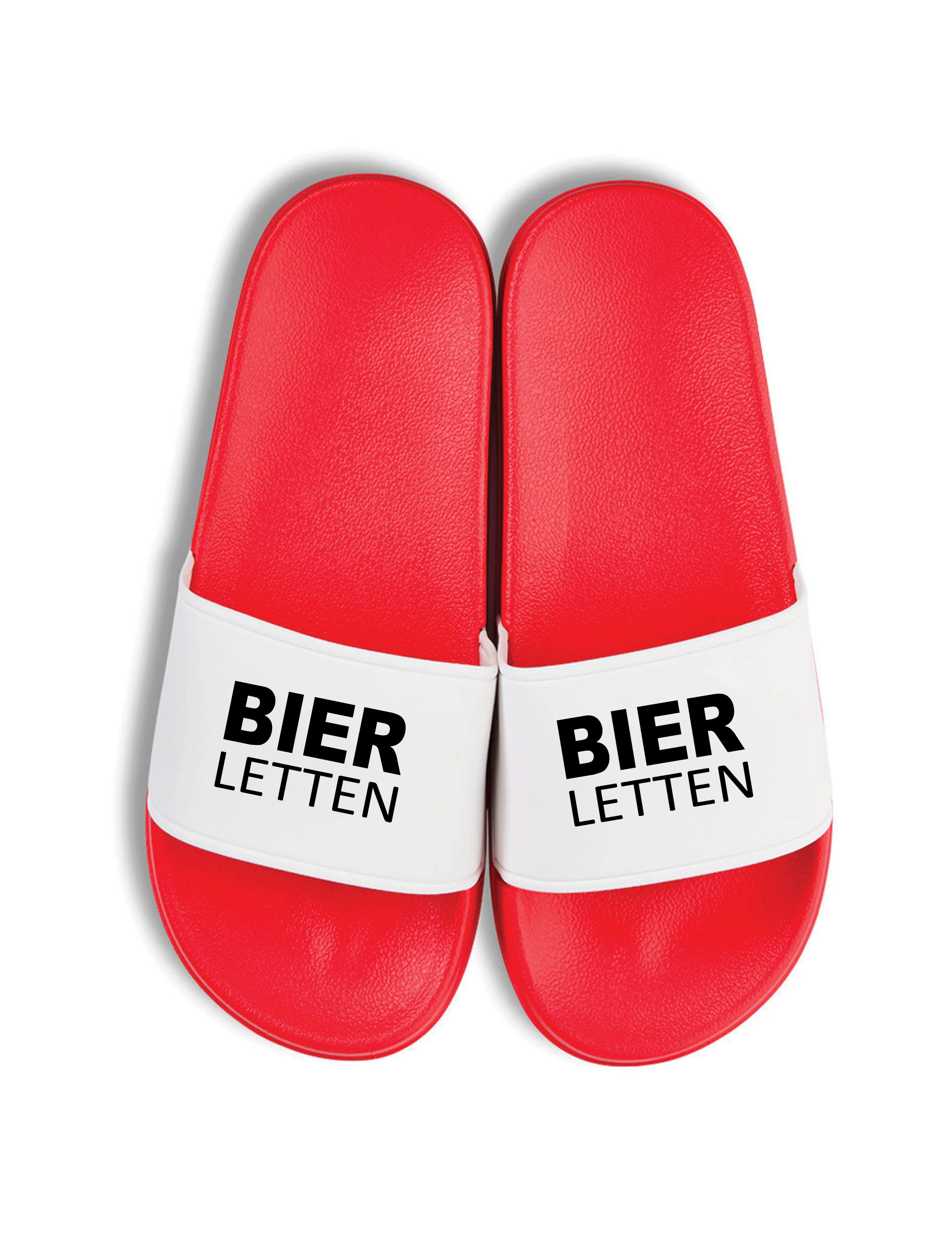 Youth Designz Herren Damen Badelatschen 'Bier