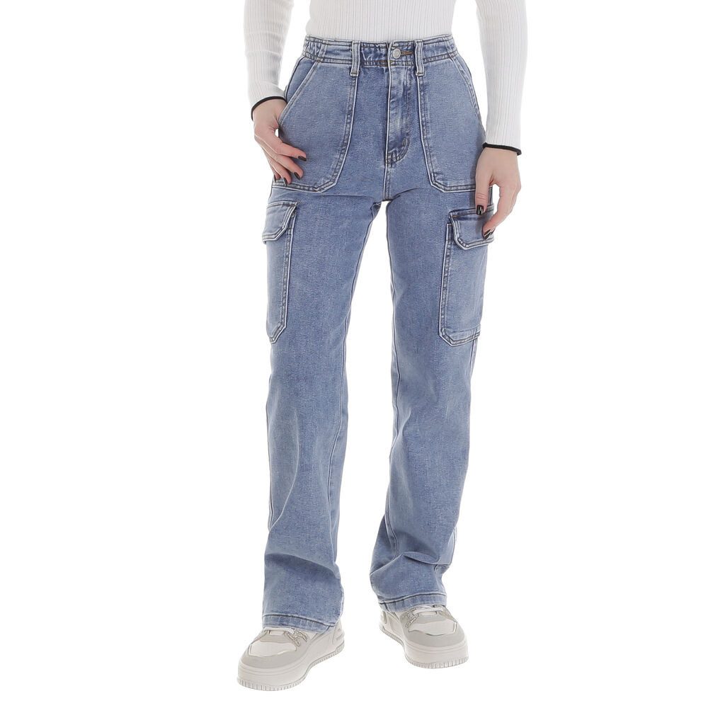 Ital-Design Cargojeans Moderne Damenjeans für vielseitige