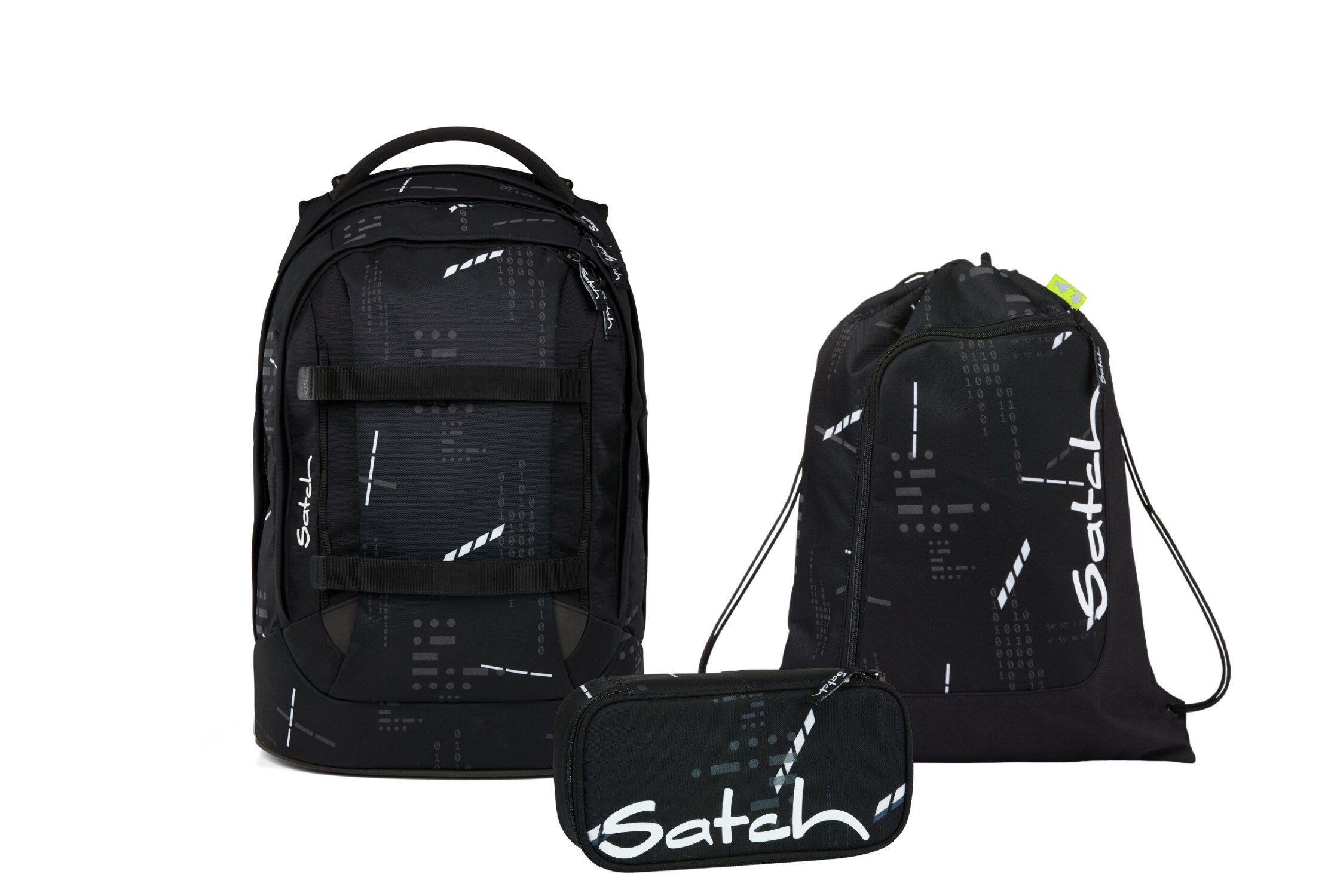 Satch Schulranzen Schulrucksack-Set PACK Ninja Matrix