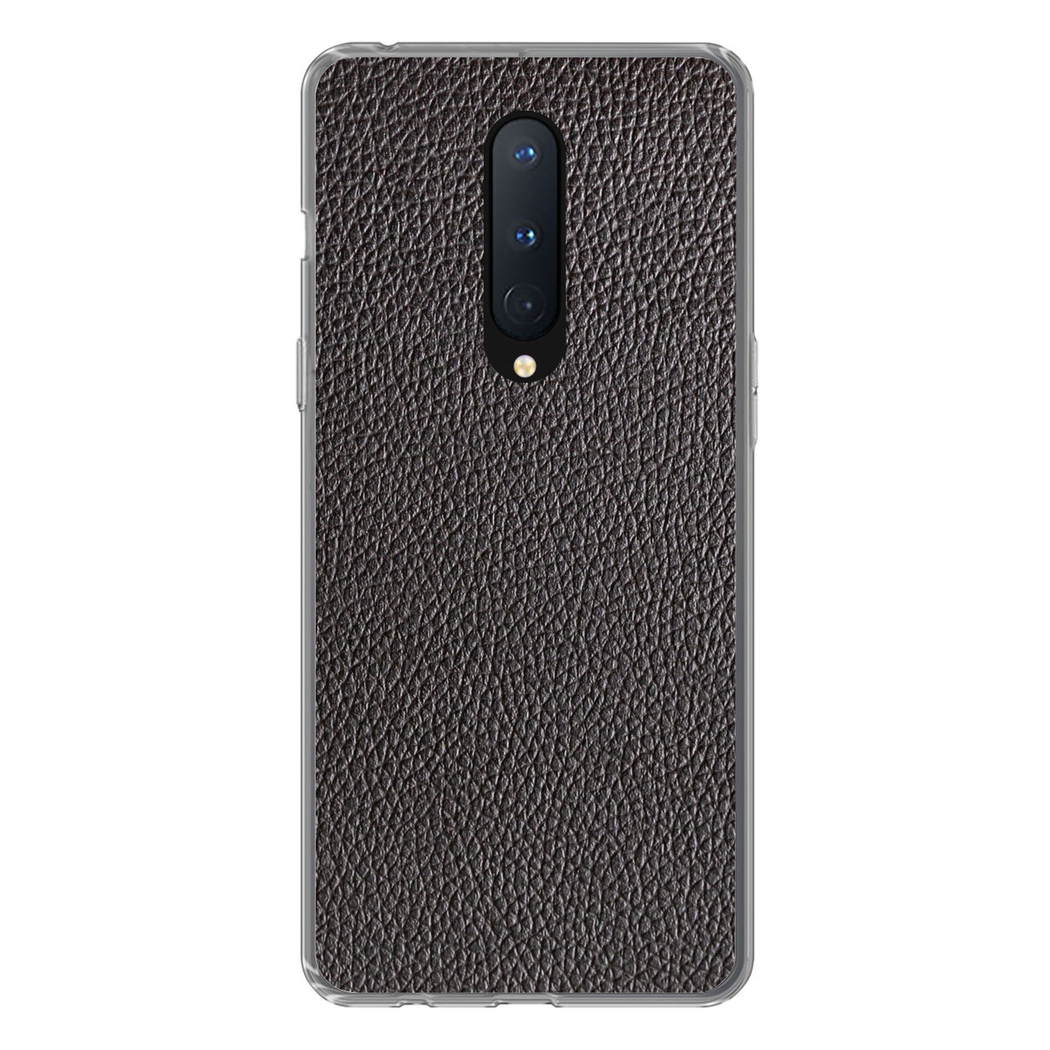 MuchoWow Handyhülle für OnePlus 8 Leder