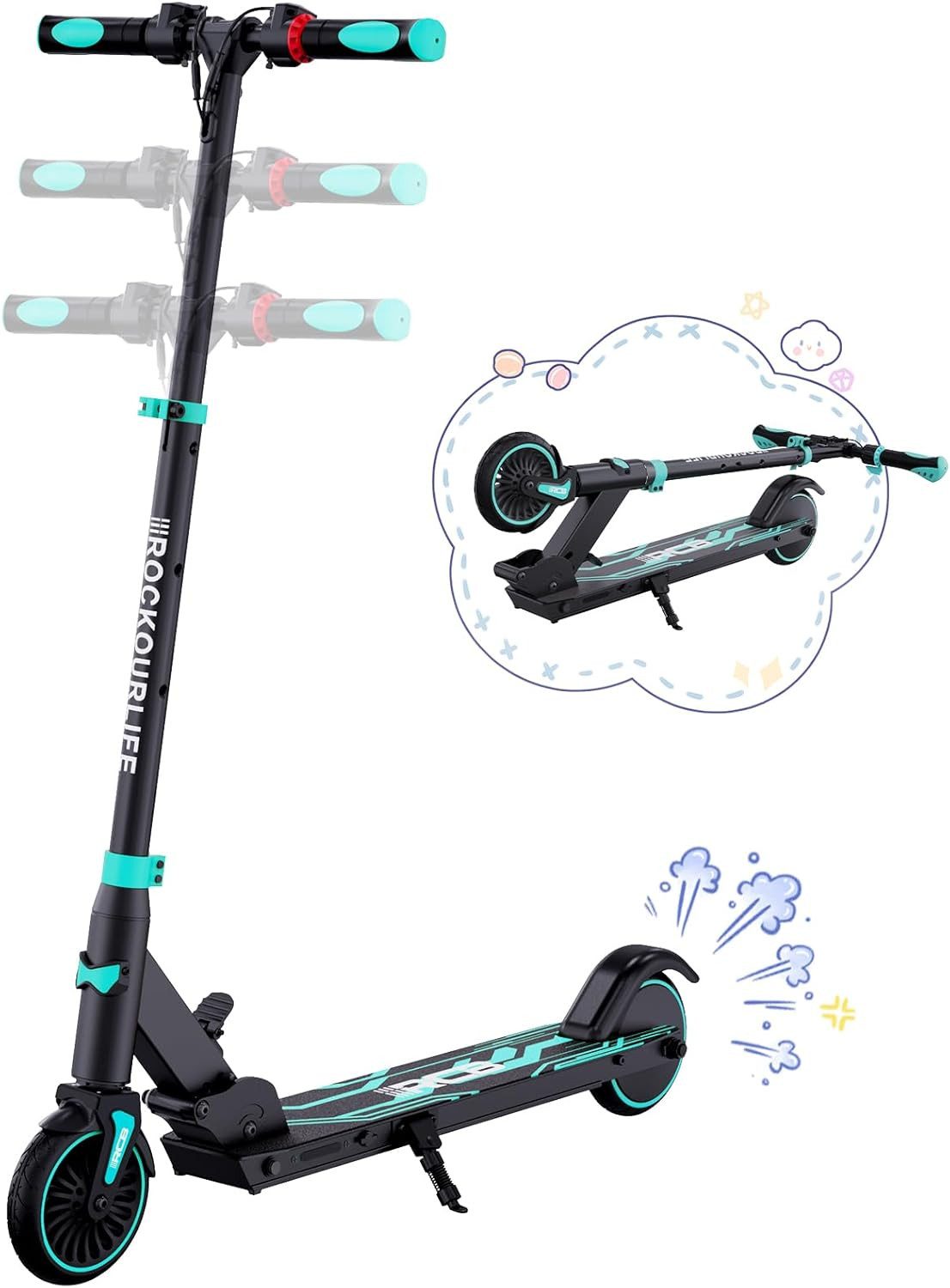 Athlix E-Scooter Elektroroller für Kinder ab