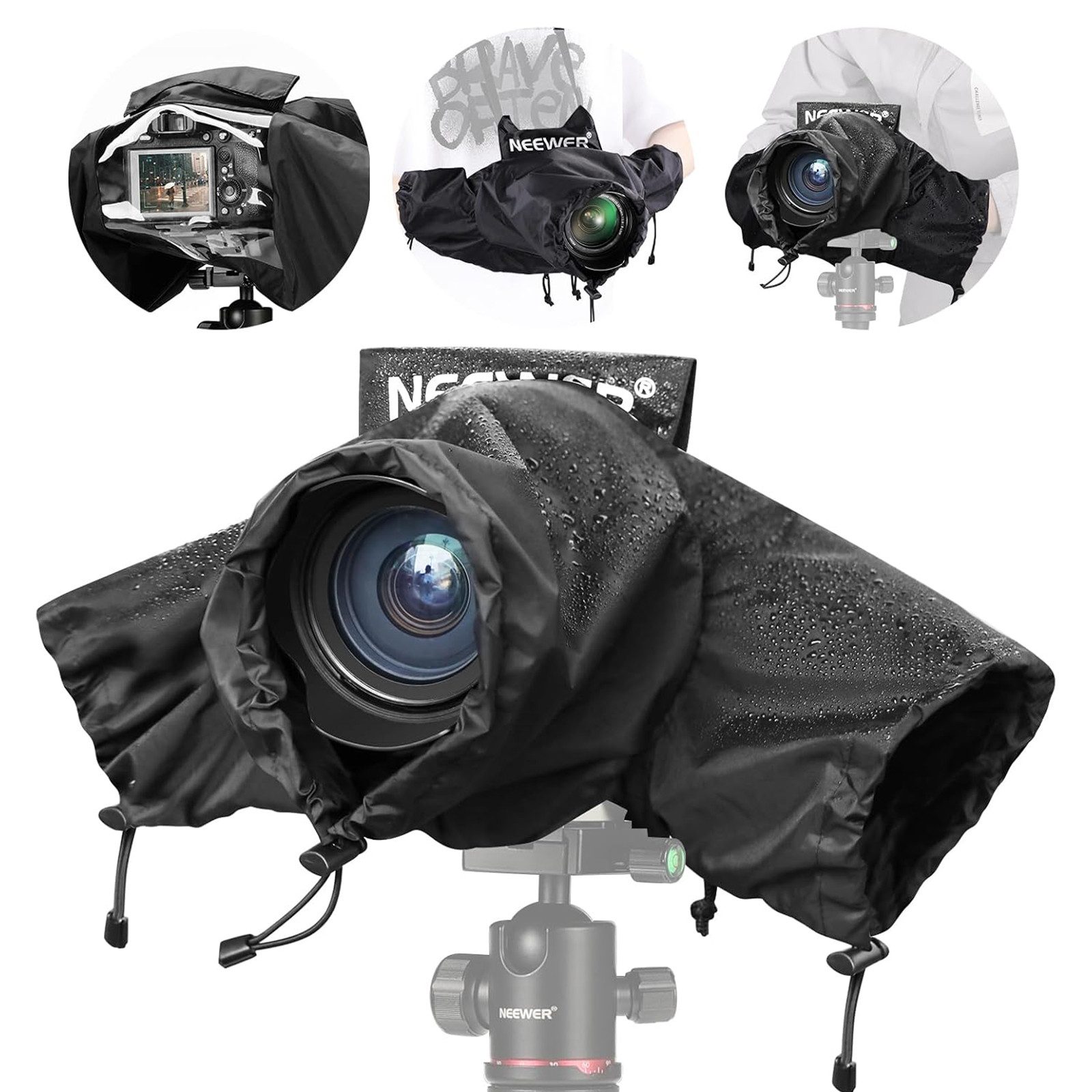 Neewer Kamera-Rainsleeve PB004 Kamera-Regenhülle universell mit