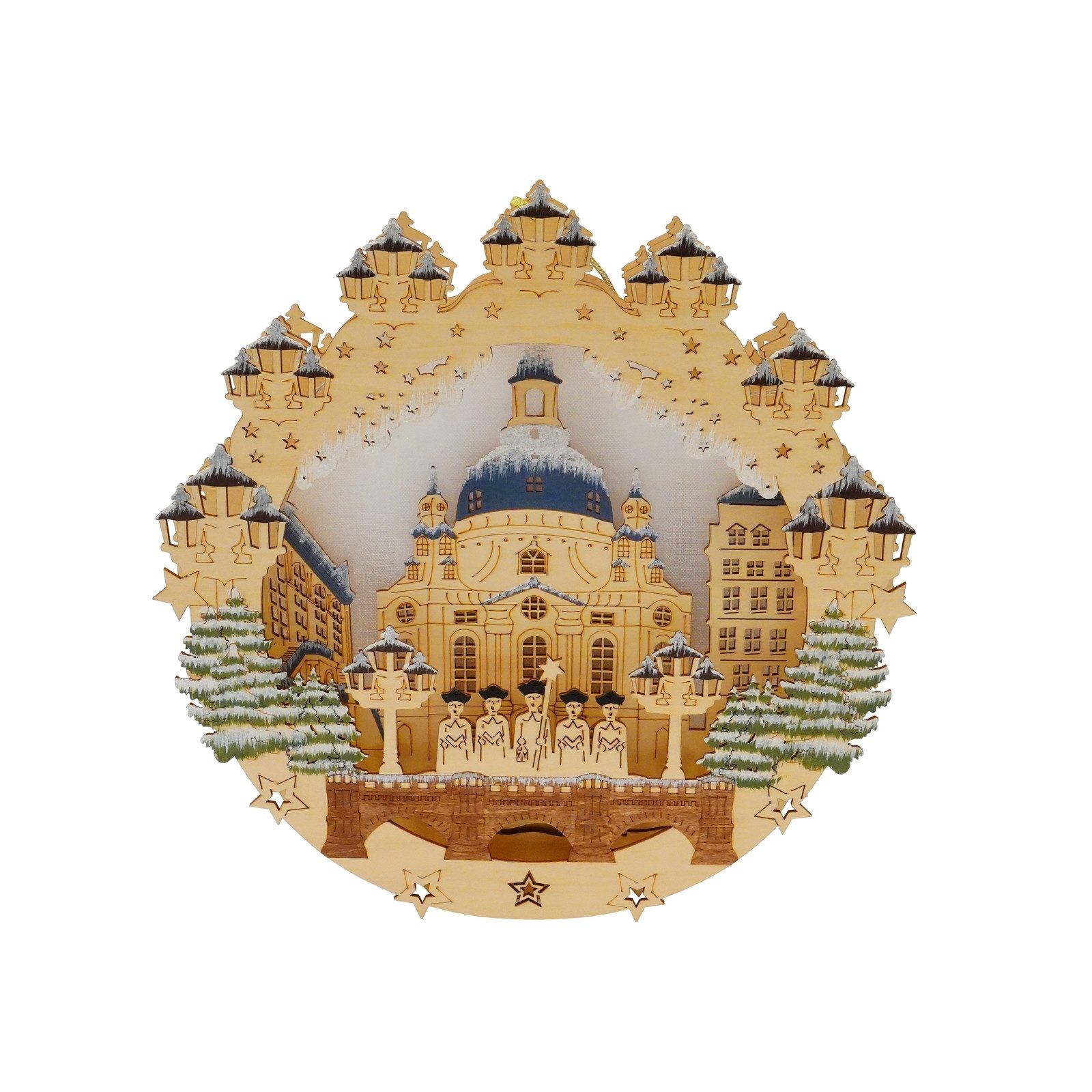 HTI-Living Beleuchtetes Fensterbild Fensterbild beleuchtet Dresden