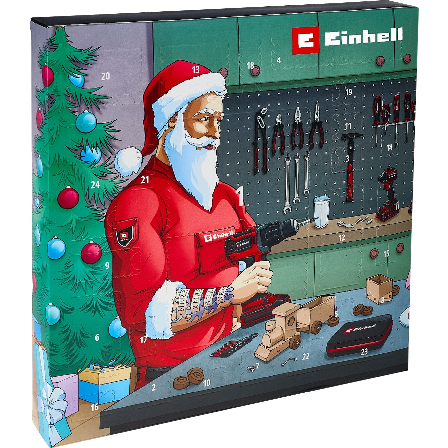 Einhell Adventskalender EINHELL Adventskalender 2025, 370260,