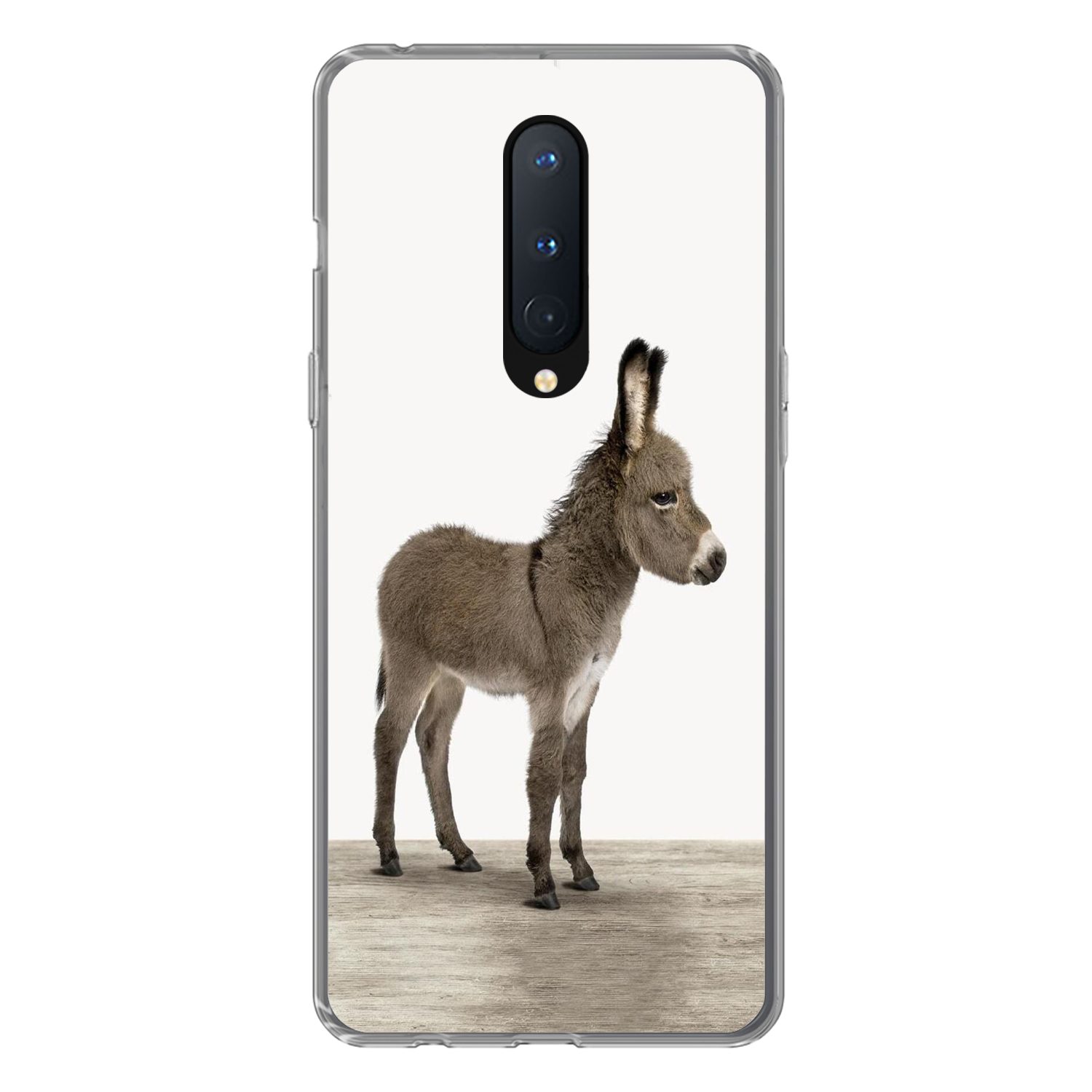 MuchoWow Handyhülle für OnePlus 8 Esel