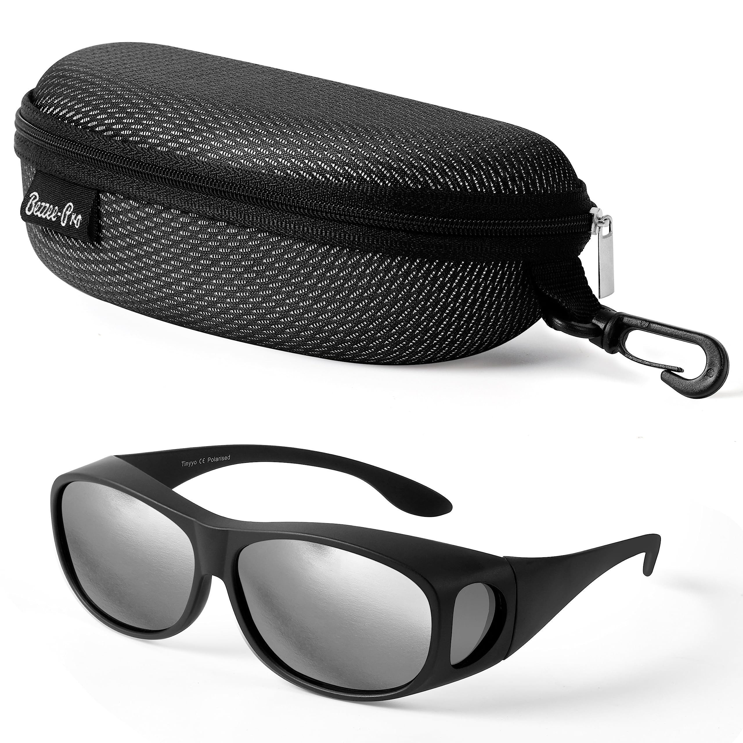 Bezzee Pro Sonnenbrille Polarisierte Überzieh-Sonnenbrille für