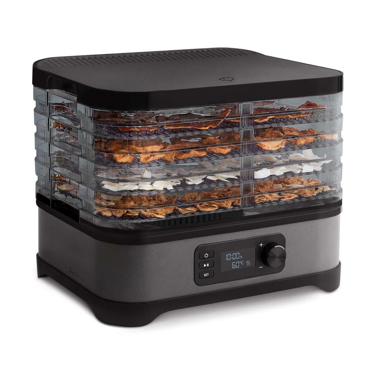 Springlane Dörrautomat Dora aus Edelstahl für