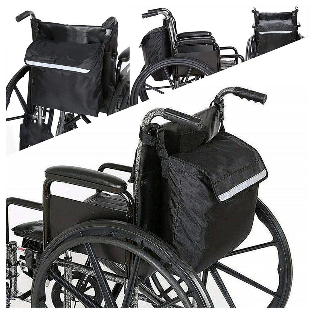 QUBEBU Aufbewahrungstasche Rollator / Rollstuhl Tasche