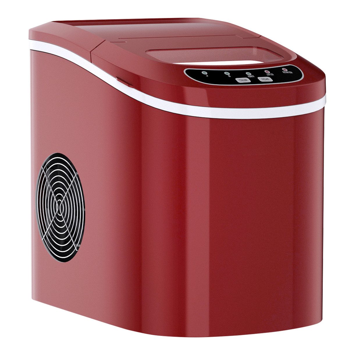 KOMFOTTEU Eiswürfelmaschine, 12kg in 24 Std,