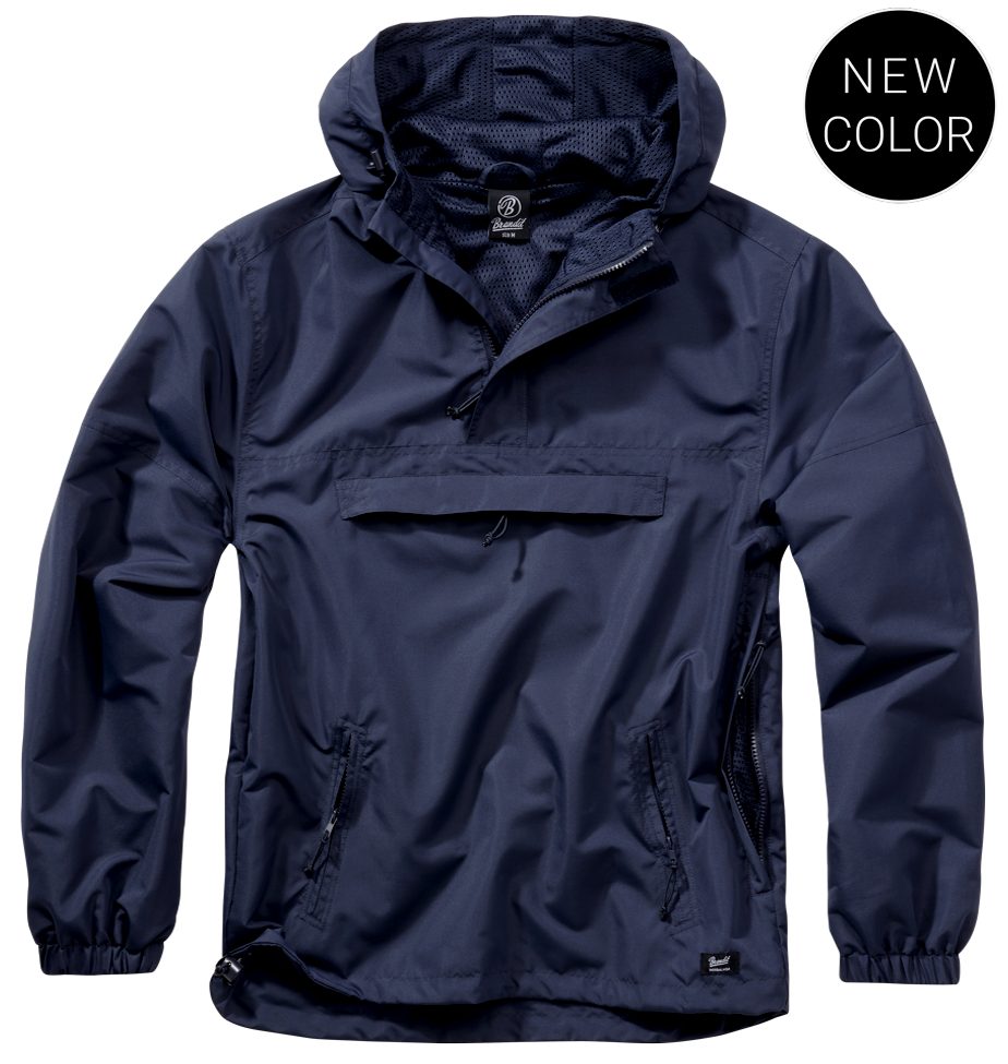 Brandit Regenjacke Regenjacke Windbreaker Schlupf Übergangs