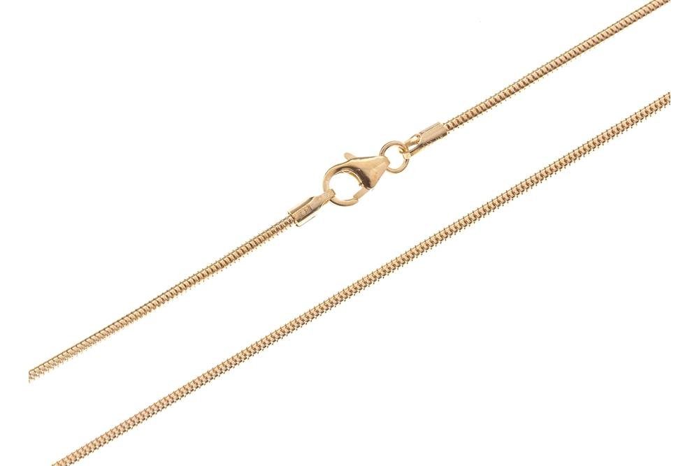 Silberkettenstore Goldkette Schlangenkette 1,4mm - 333