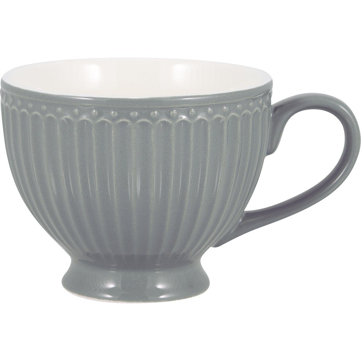 Greengate Tasse Alice Teetasse stone grey