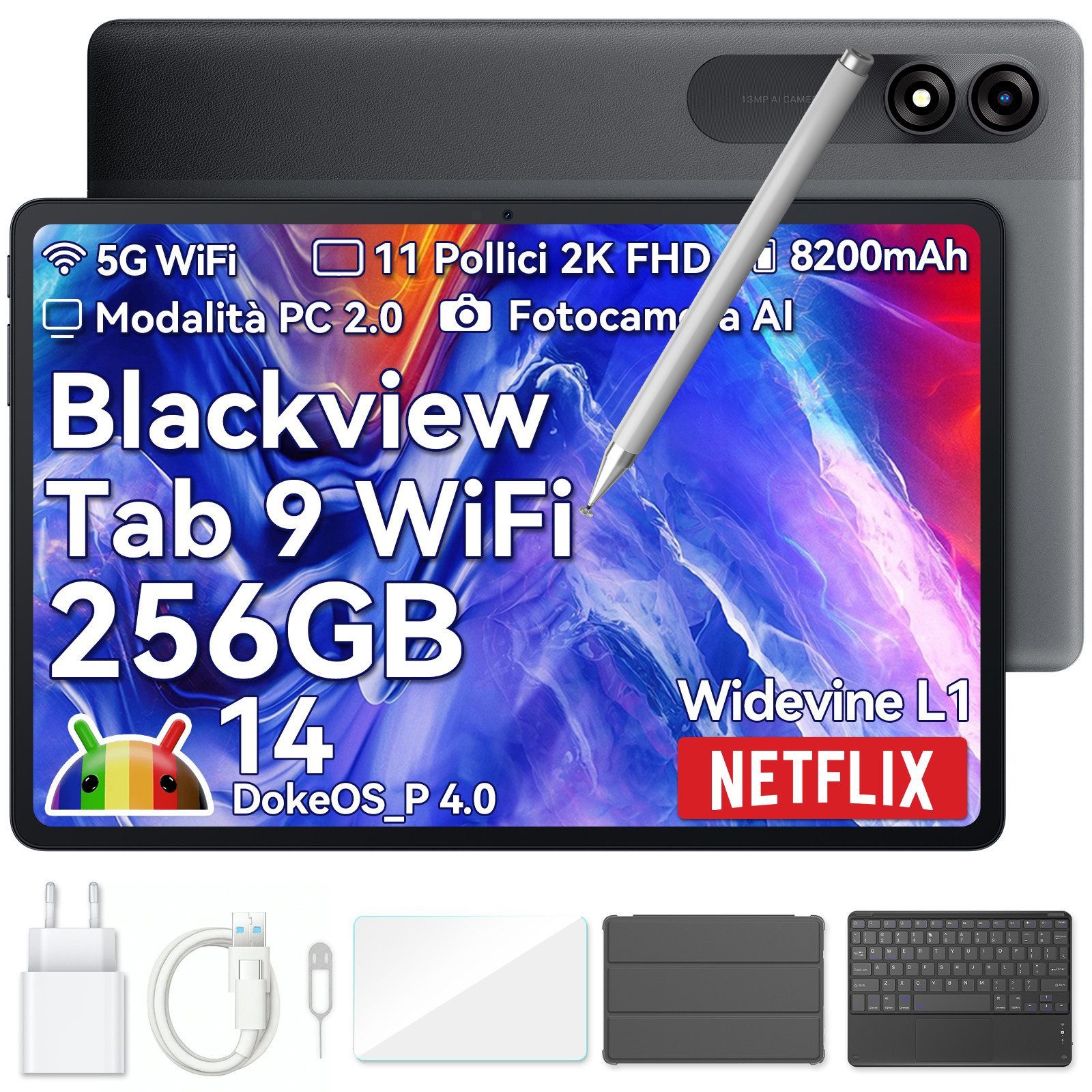 blackview Tab9Wifi FHD 2025 incl. incl.